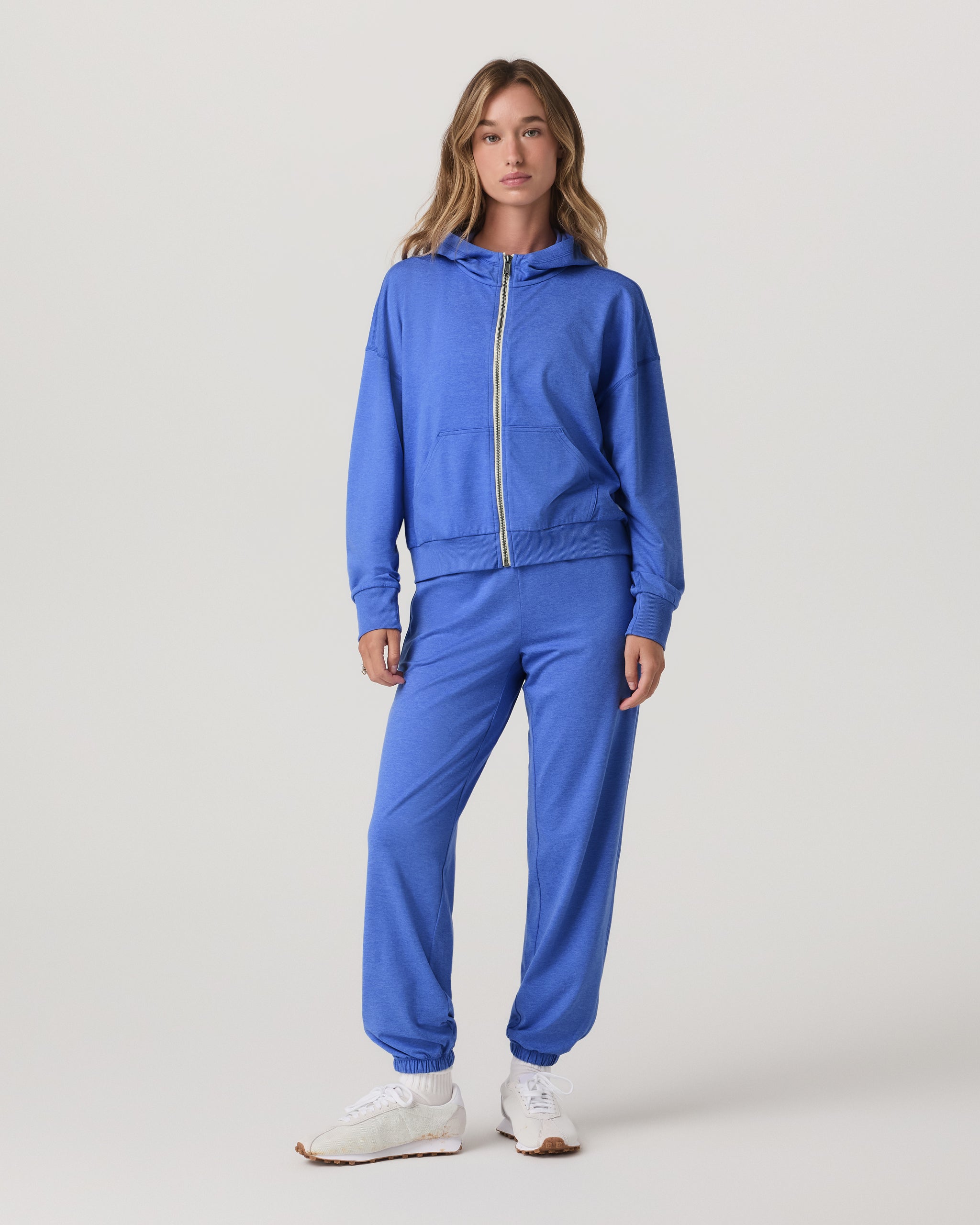 Halo Modern Sweatpant | Bright Iris Heather - Image 4