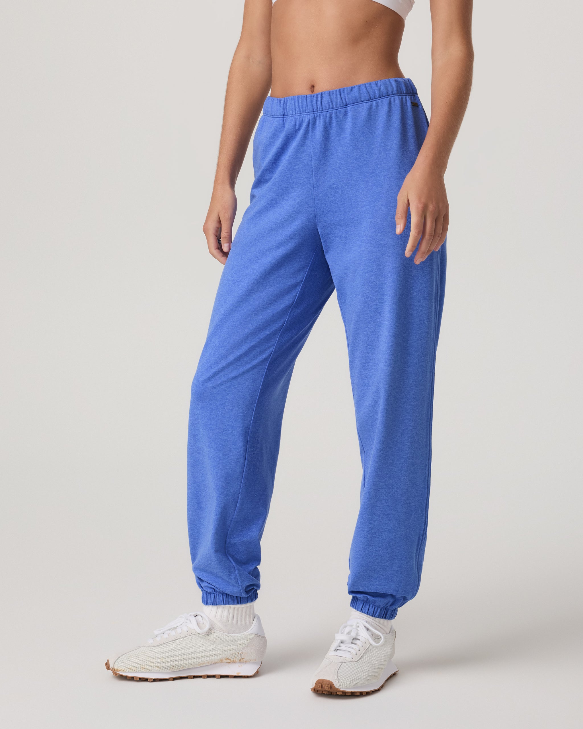 Halo Modern Sweatpant | Bright Iris Heather - Image 5