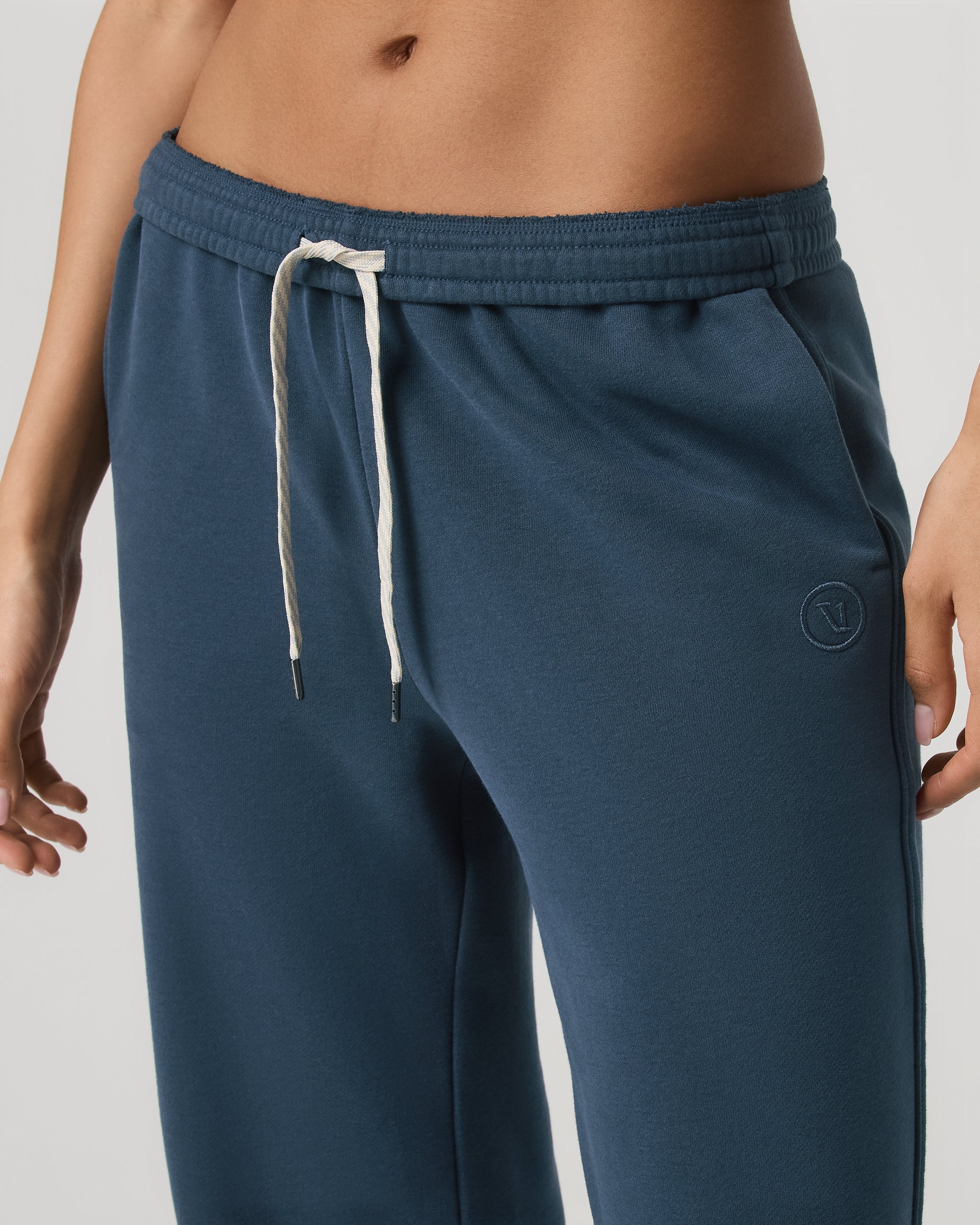 Sedona Straight Leg Sweatpant | Ocean Blue - Image 2