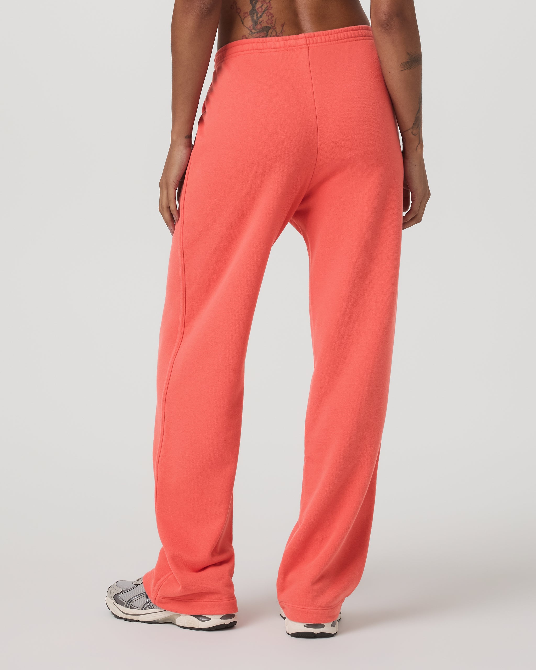 Sedona Straight Leg Sweatpant | Bright Coral - Image 3