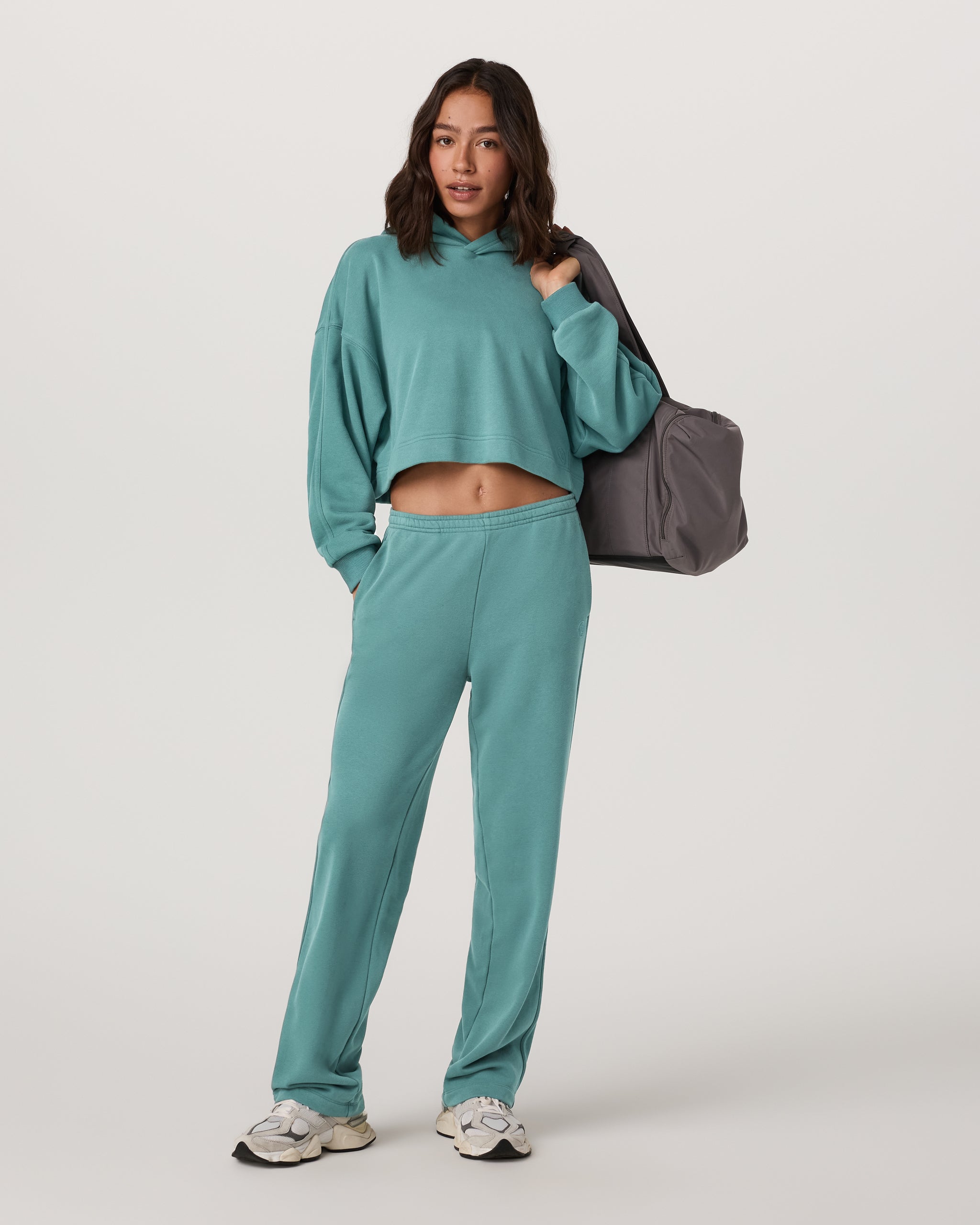 Sedona Straight Leg Sweatpant-Long | Bluegrass - Image 2