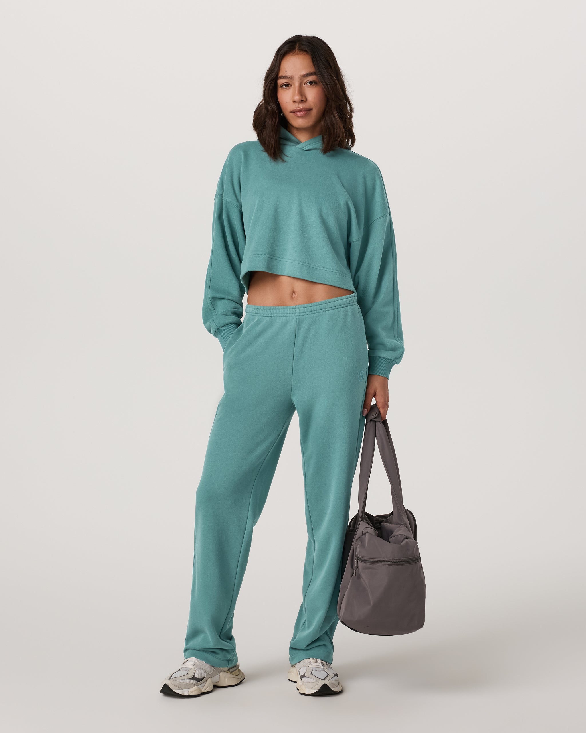 Sedona Straight Leg Sweatpant-Short | Bluegrass - Image 2