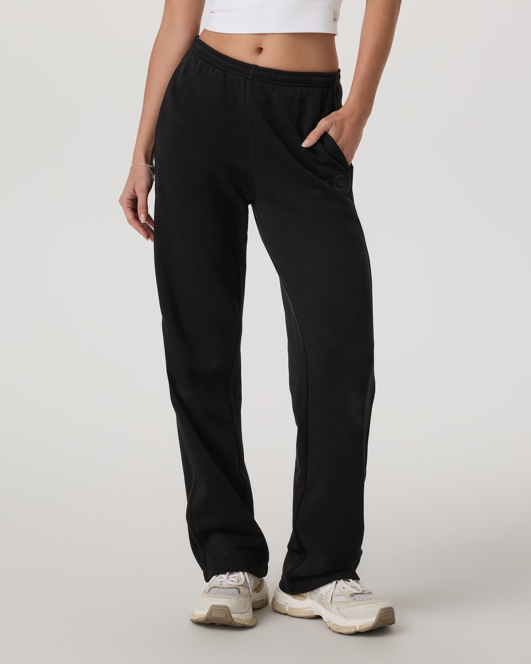 Sedona Straight Leg Sweatpant - Short | Black - Image 5