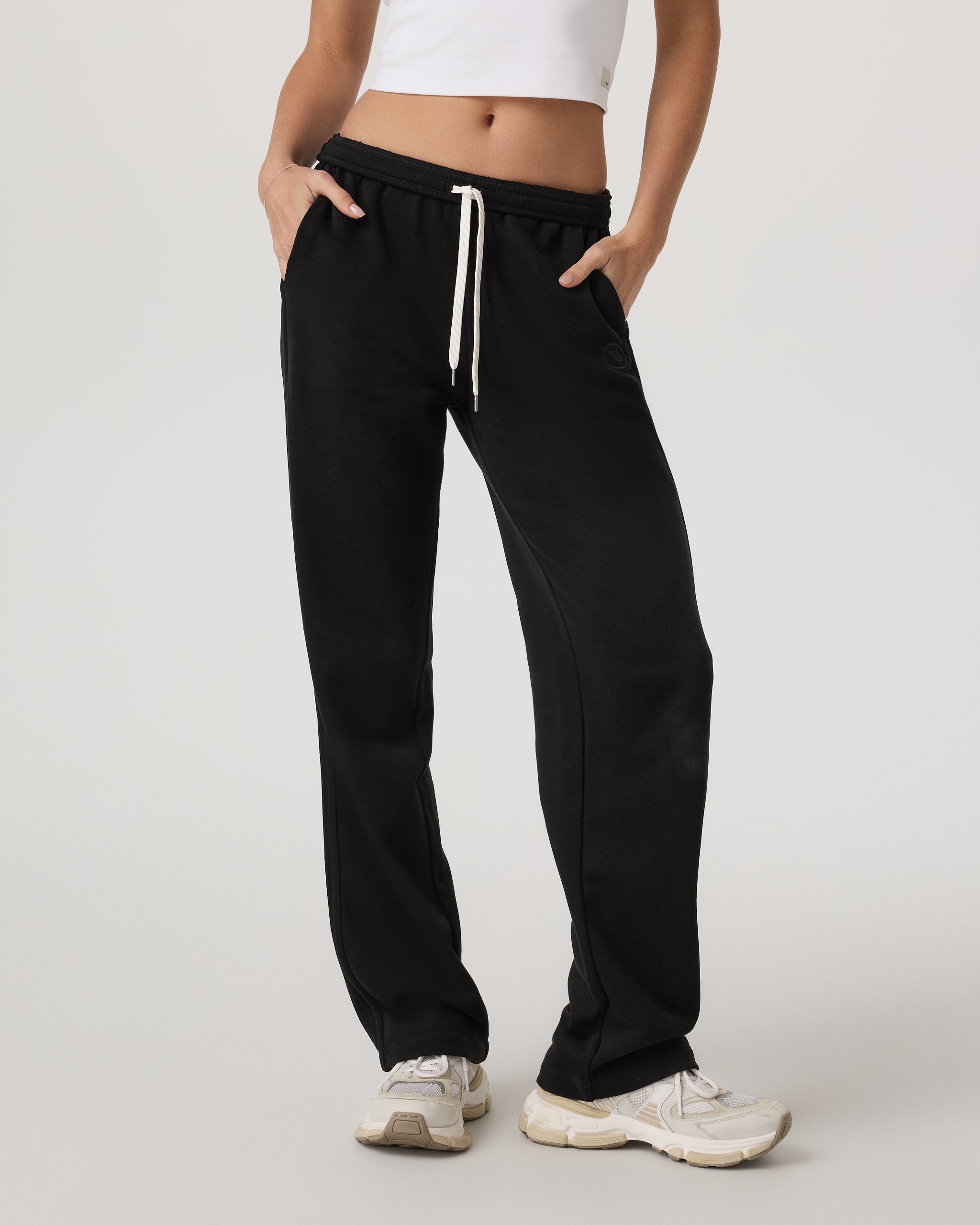 Sedona Straight Leg Sweatpant - Short | Black