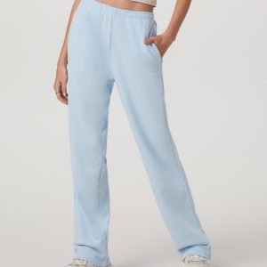 Sedona Straight Leg Sweatpant-Long | Crystal Blue