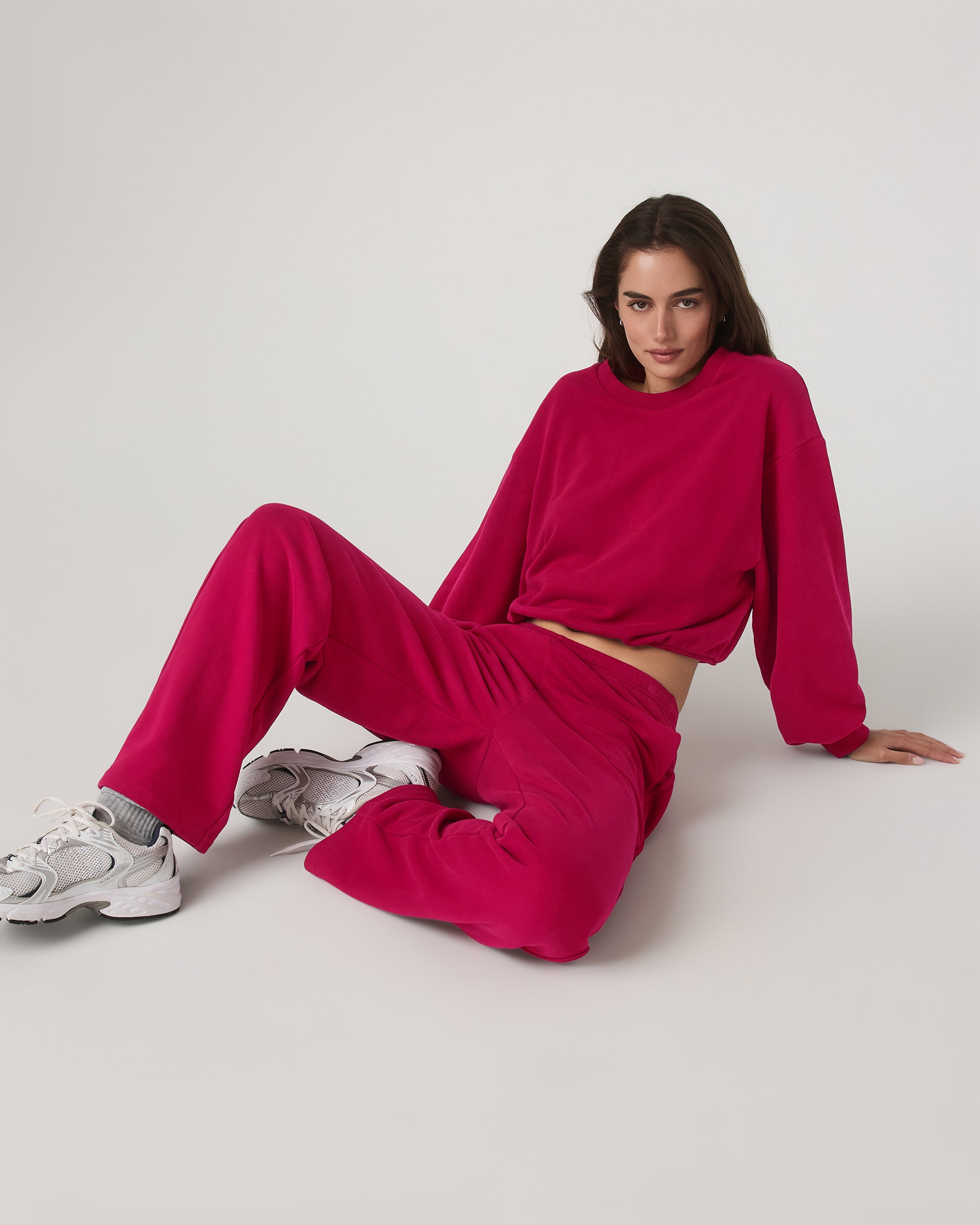 Sedona Straight Leg Sweatpant | Strawberry - Image 5