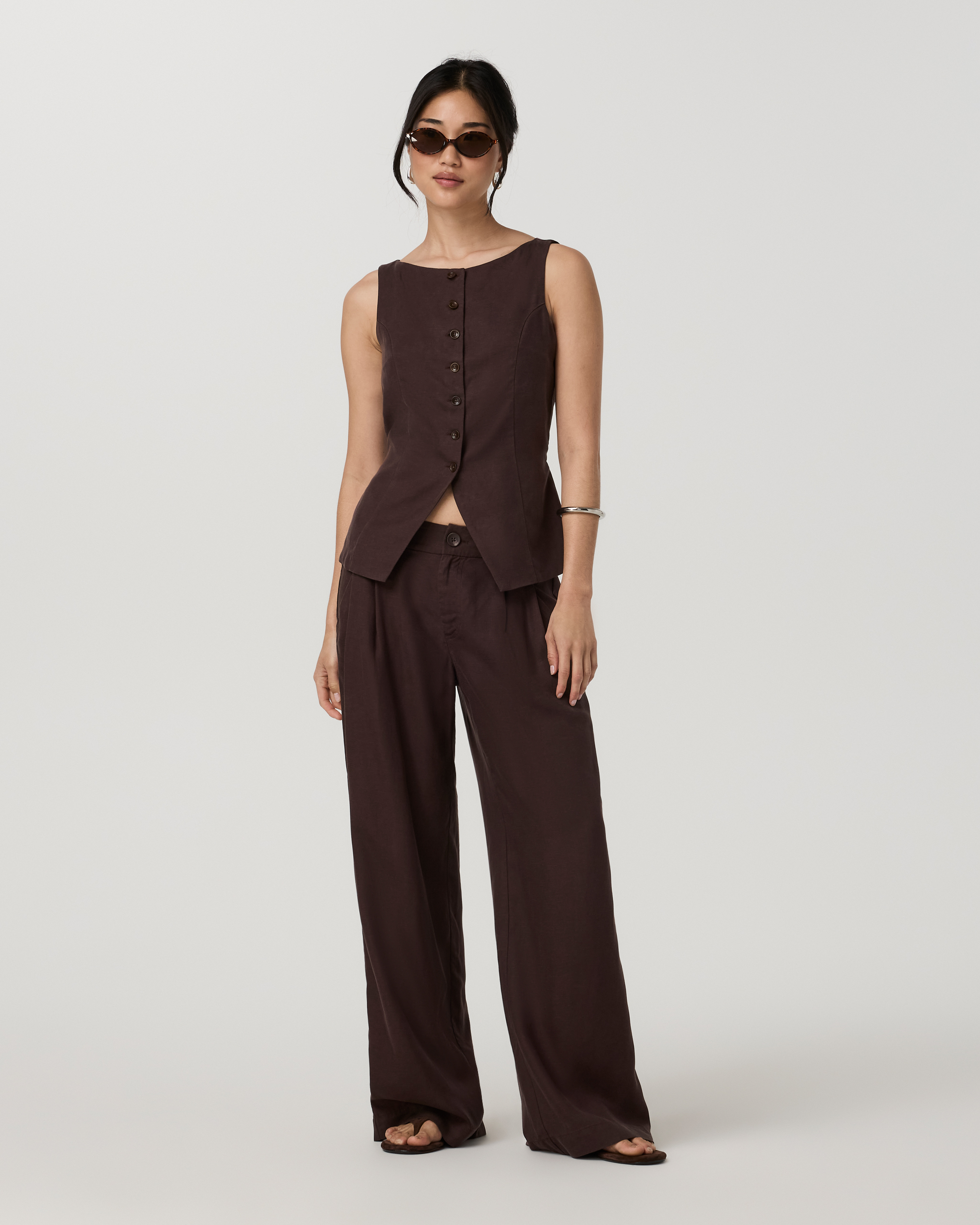 Trestles Twill Wideleg | French Roast - Image 3