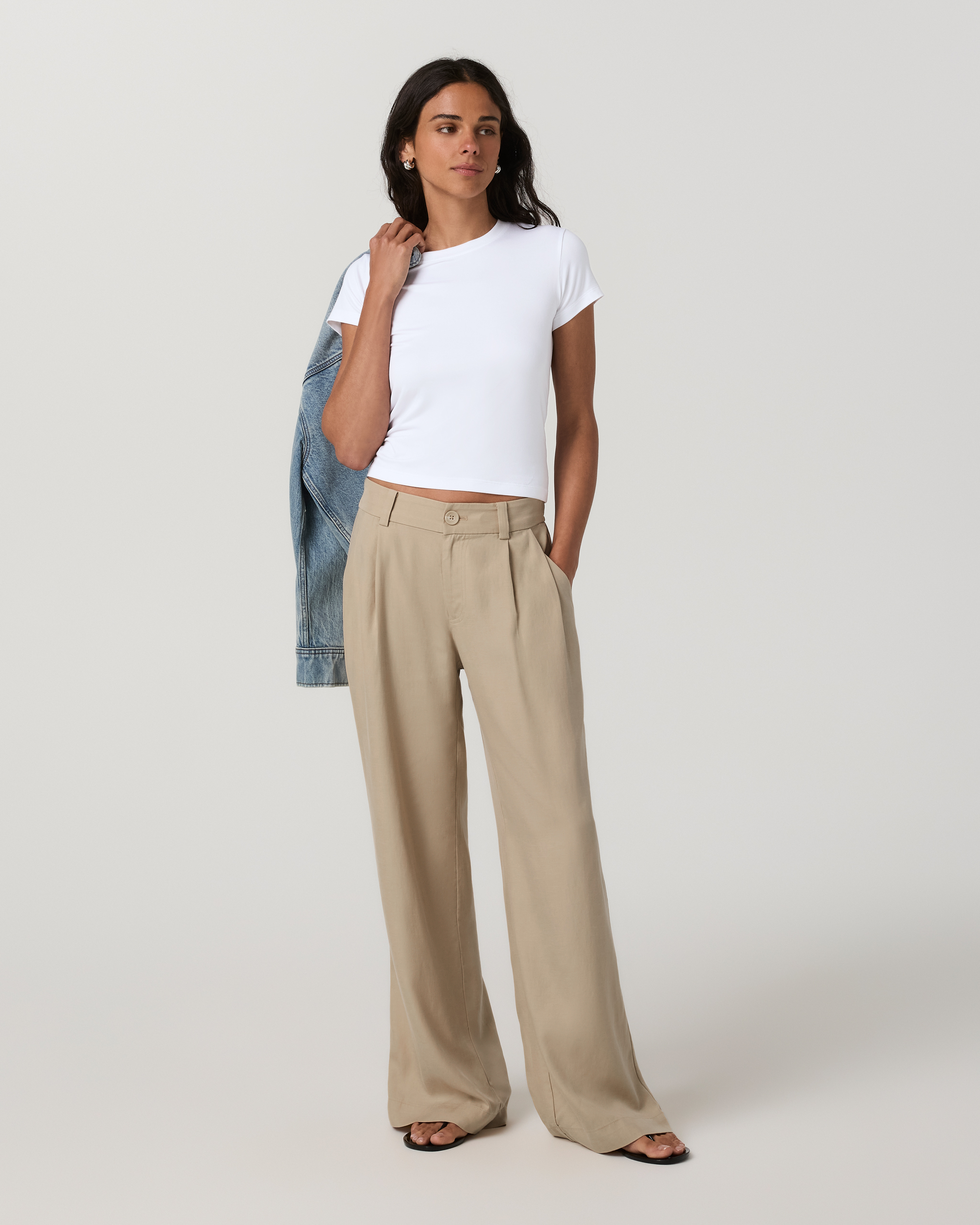 Trestles Twill Wideleg | Khaki - Image 4