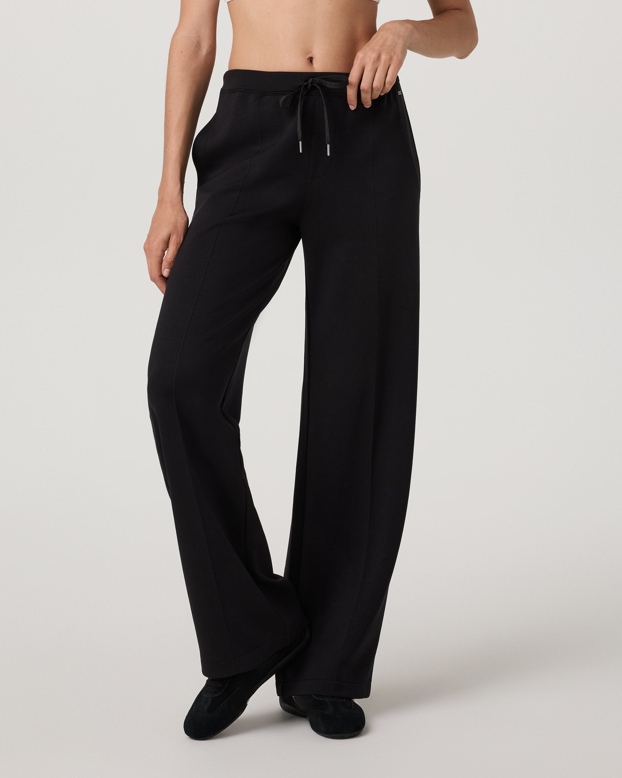 Compose Wideleg Pant | Black - Image 5