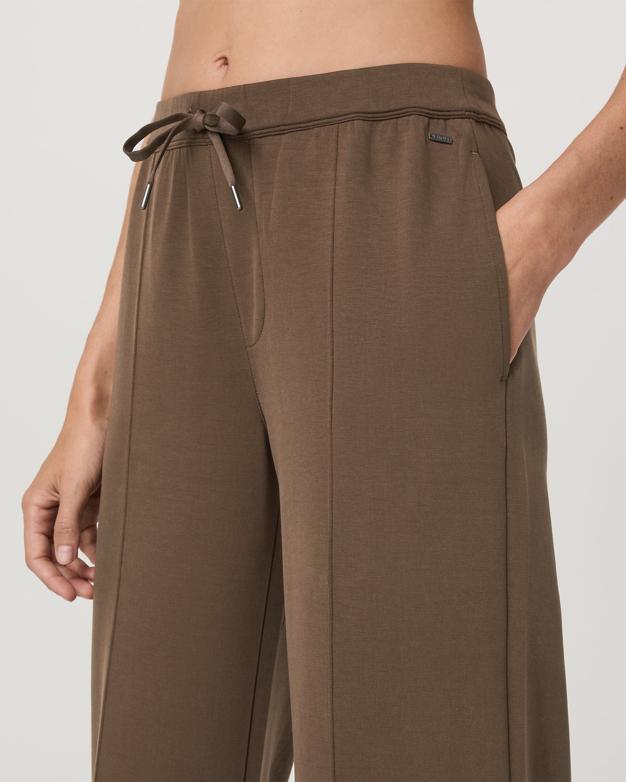 Compose Wideleg Pant | Espresso - Image 4