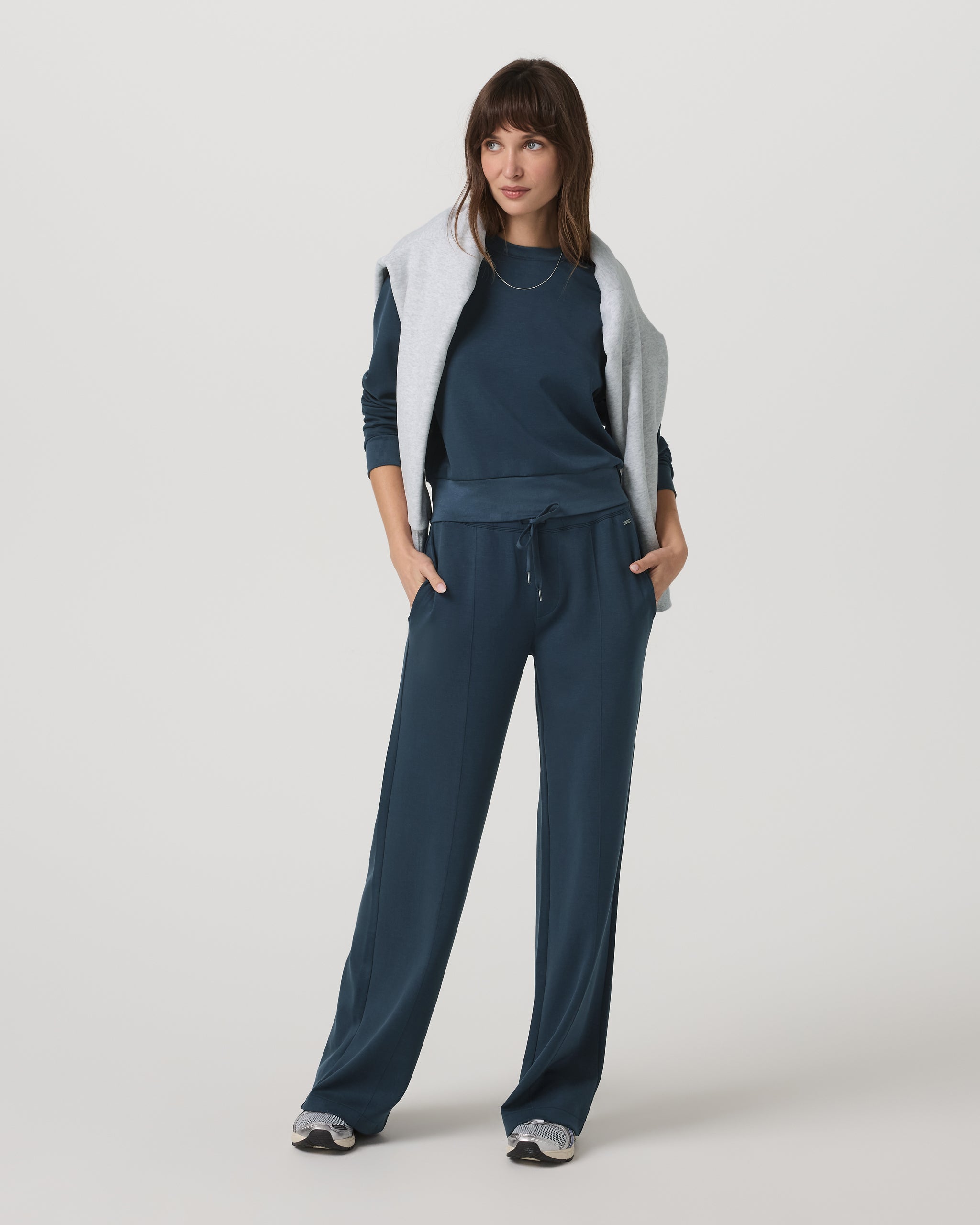 Compose Wideleg Pant | Ocean Blue - Image 6