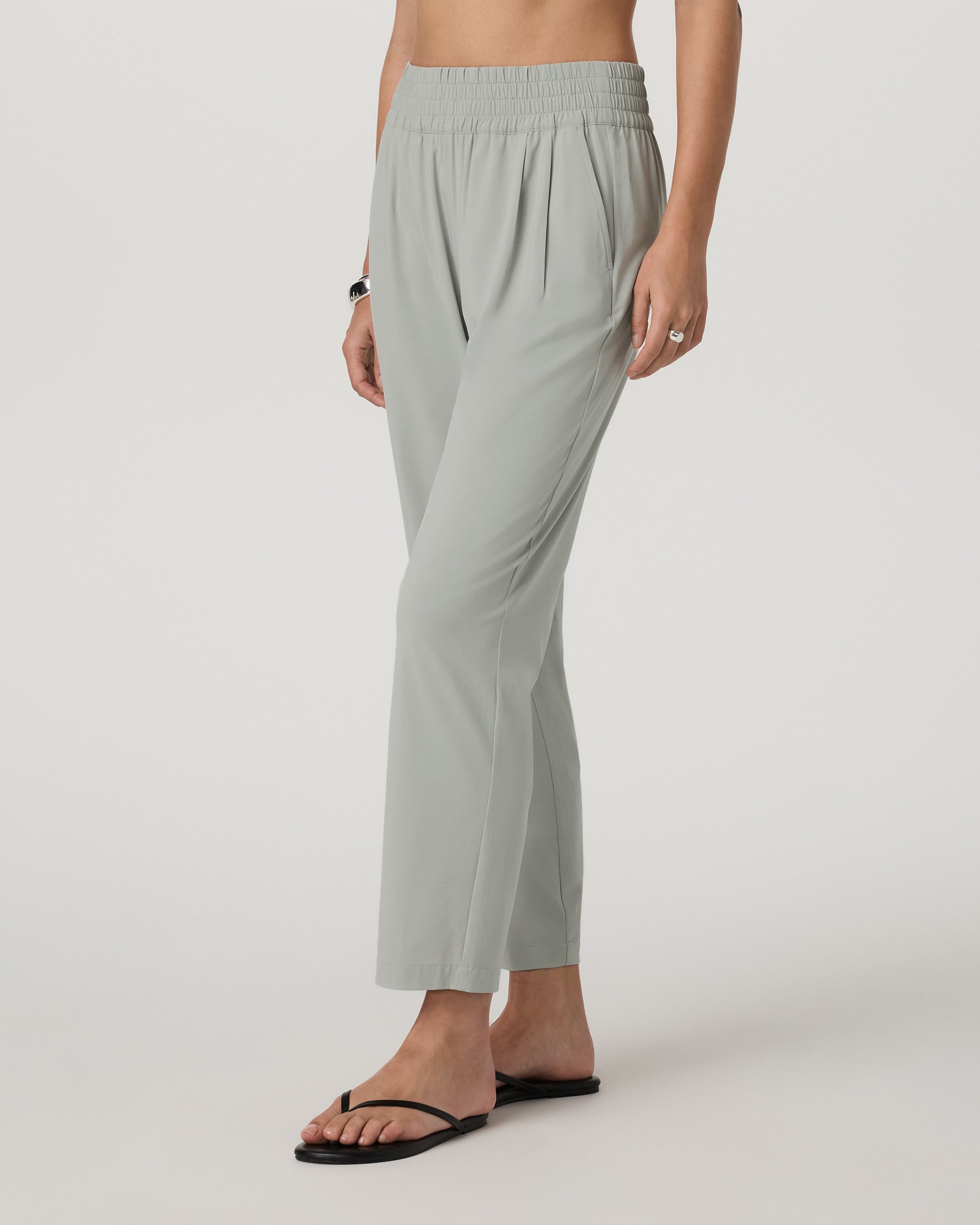 Villa Ankle Pant | Talc - Image 5