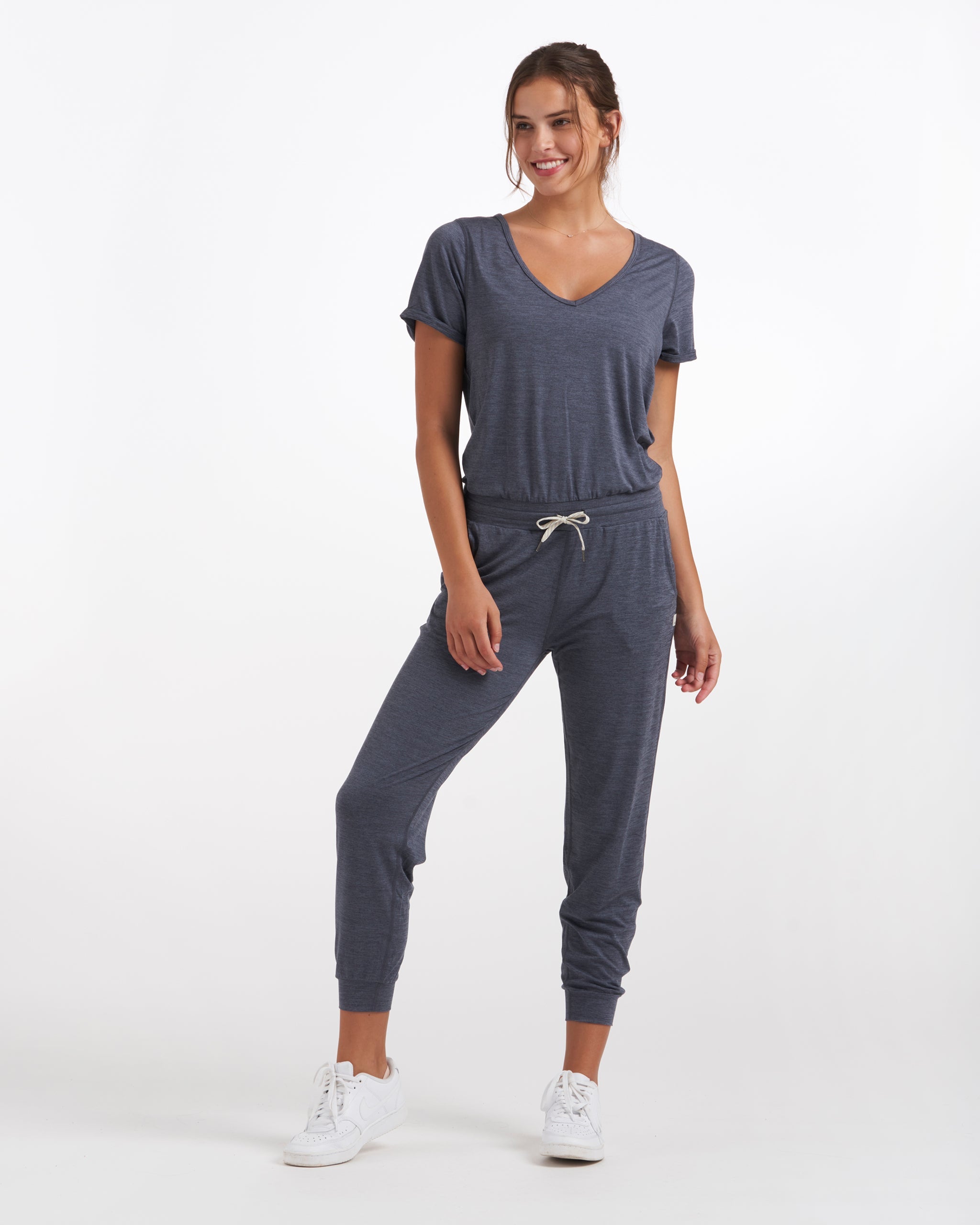 All Day Jumpsuit | Azure Heather - Image 2