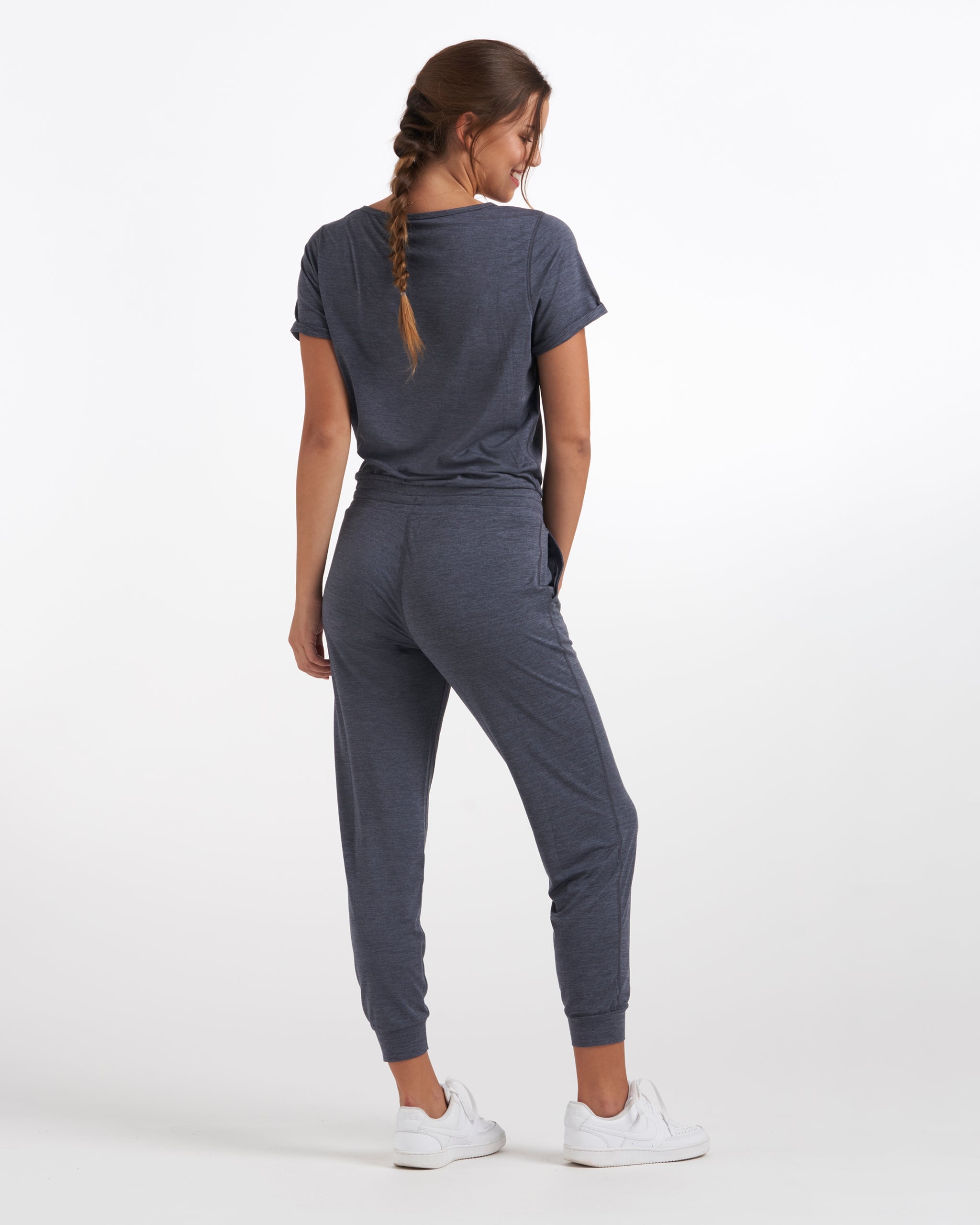 All Day Jumpsuit | Azure Heather - Image 3