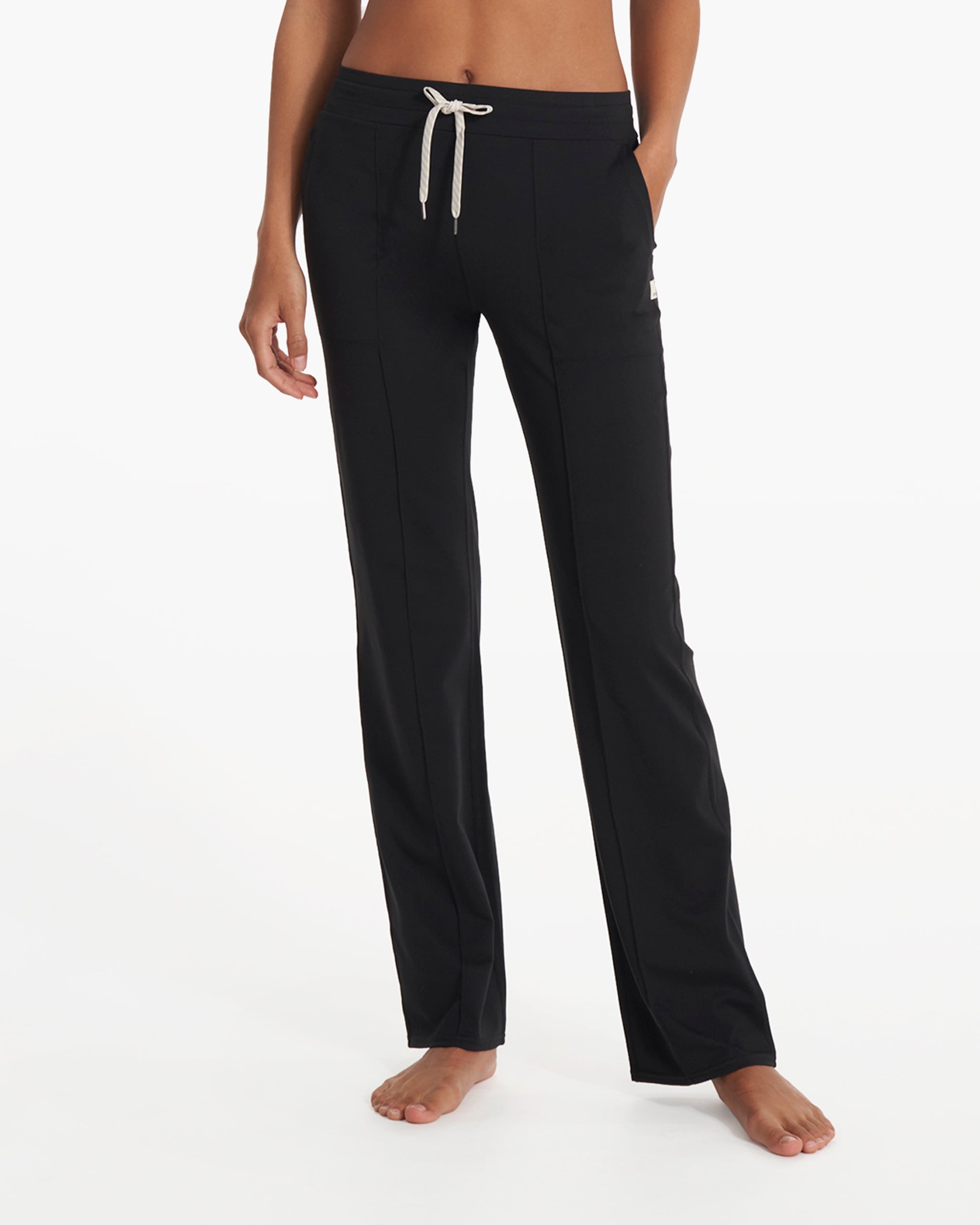 Halo Wide Leg Flare Pant | Black - Image 2