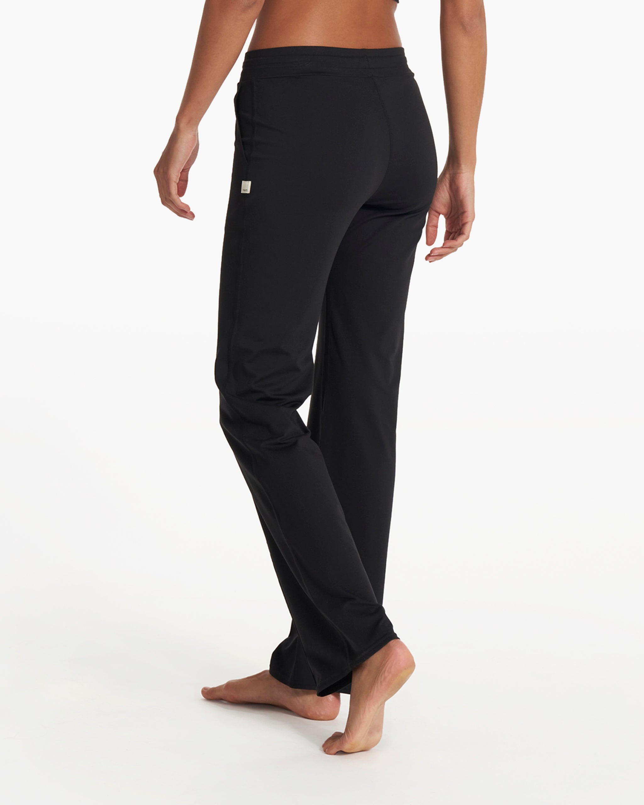 Halo Wide Leg Flare Pant | Black - Image 3