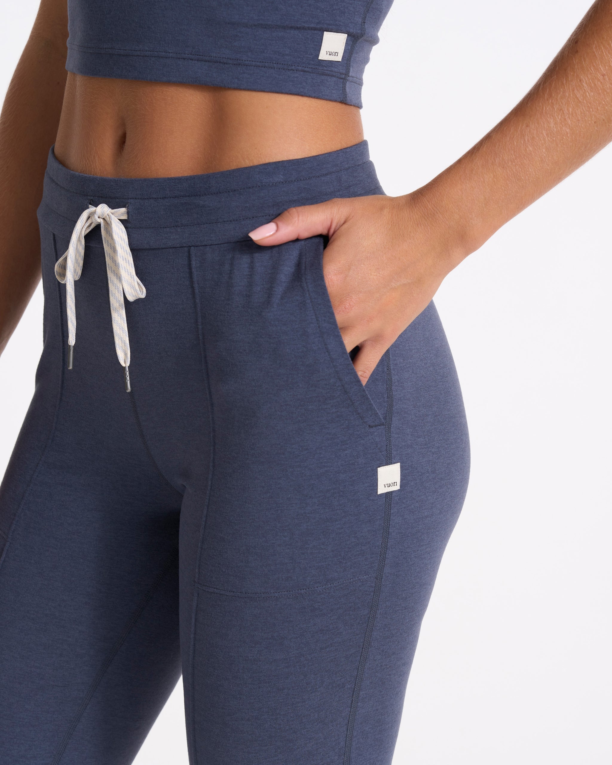 Halo Wide Leg Flare | Azure Heather - Image 4