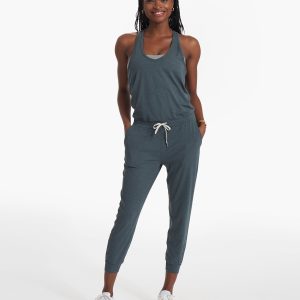 Lux Jumpsuit | Stone Heather
