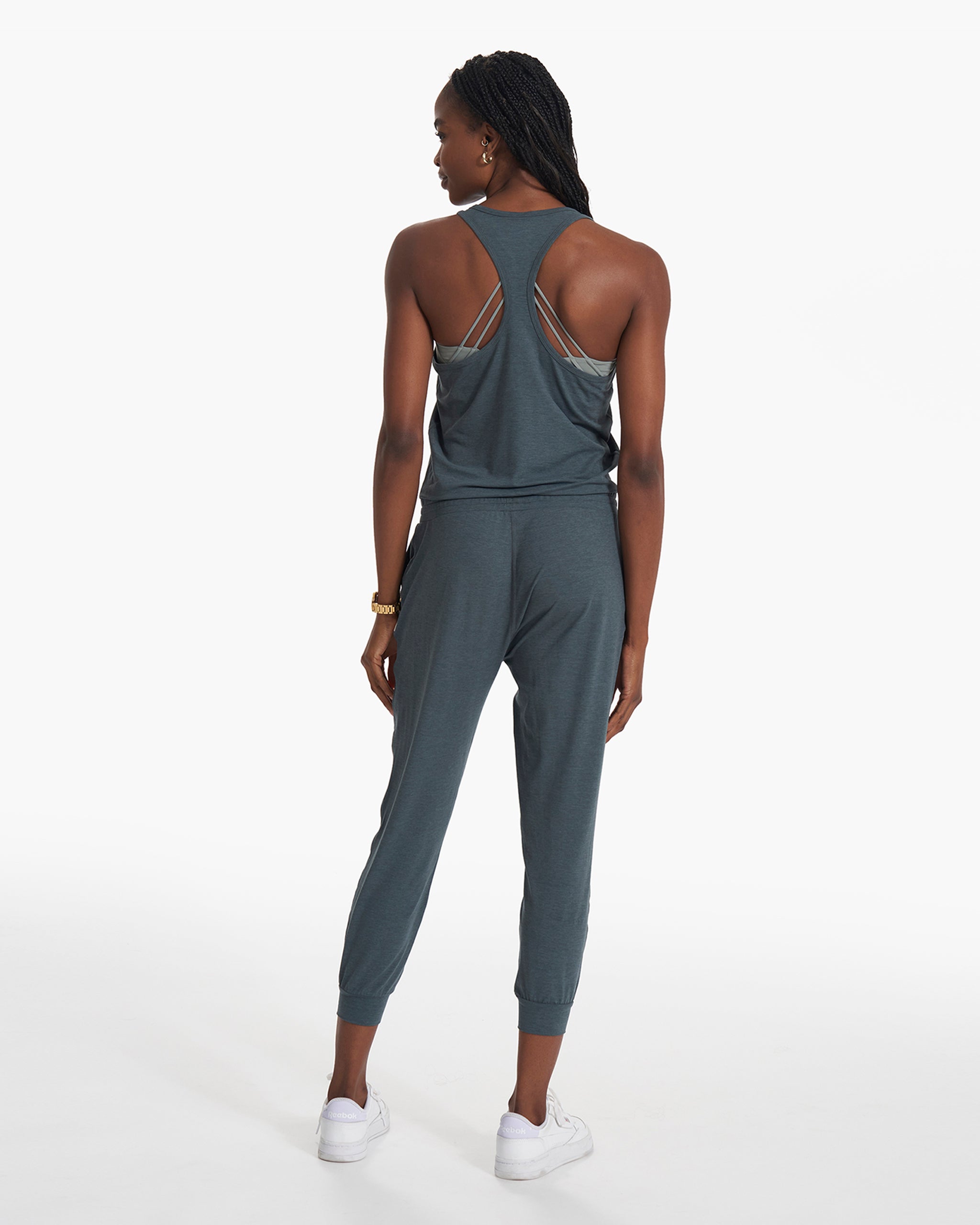 Lux Jumpsuit | Stone Heather - Image 5