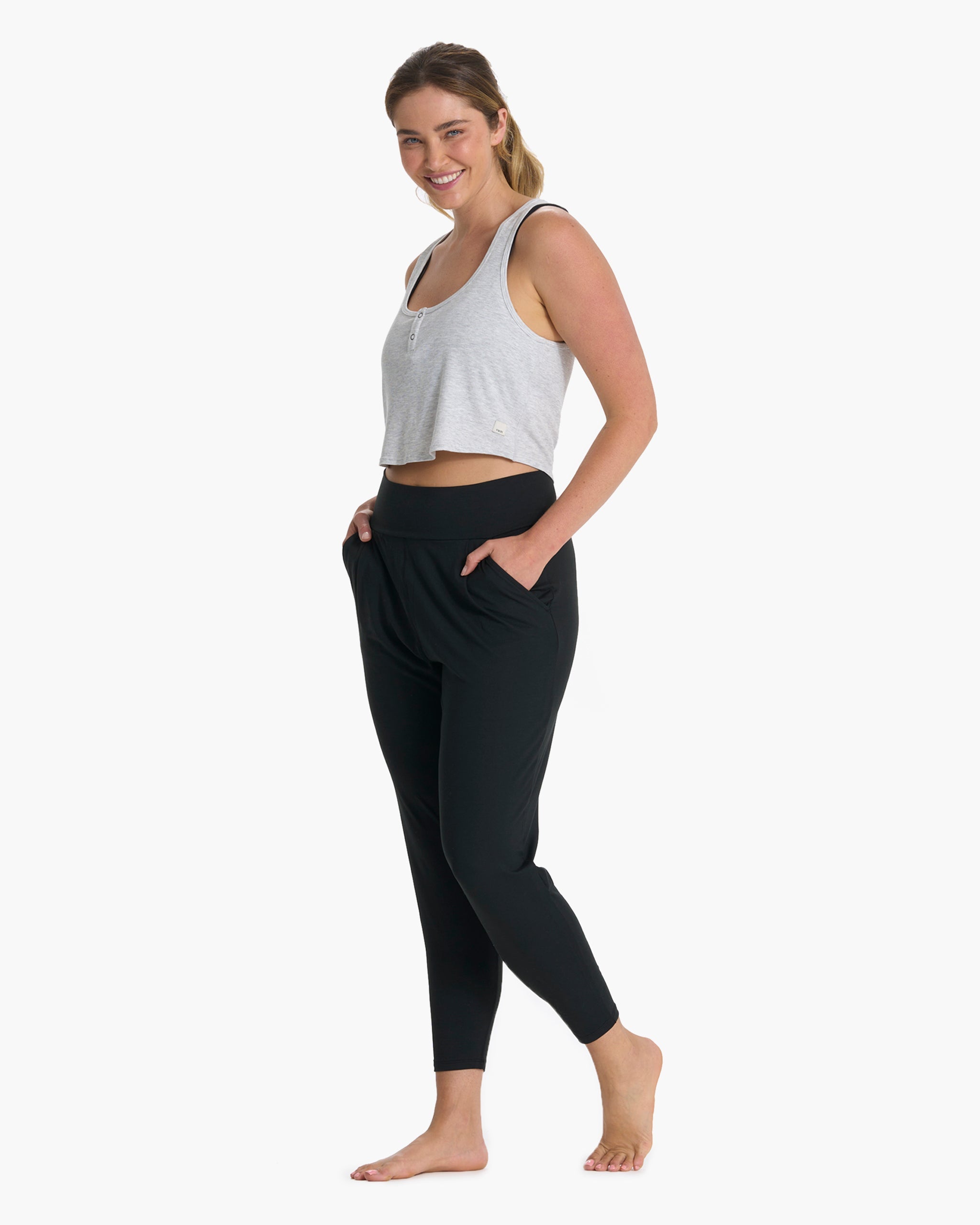 Lux At Ease Pant | Black - Image 4
