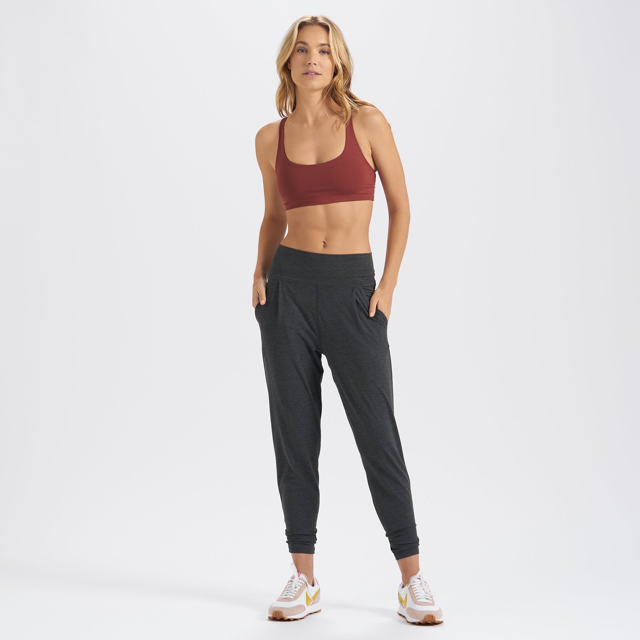 Lux At Ease Pant | Charcoal Heather - Image 4
