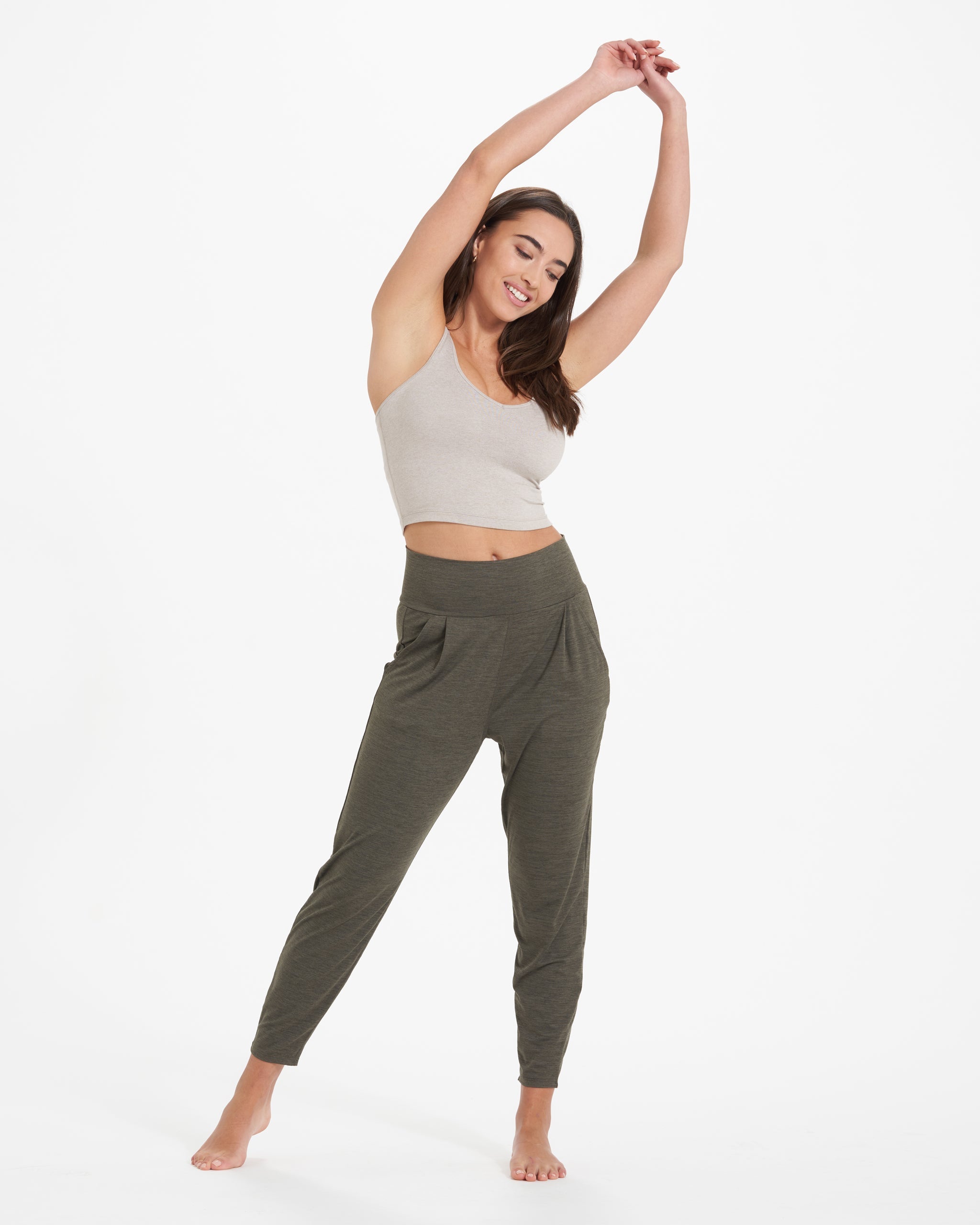Lux At Ease Pant | Oregano Heather - Image 5