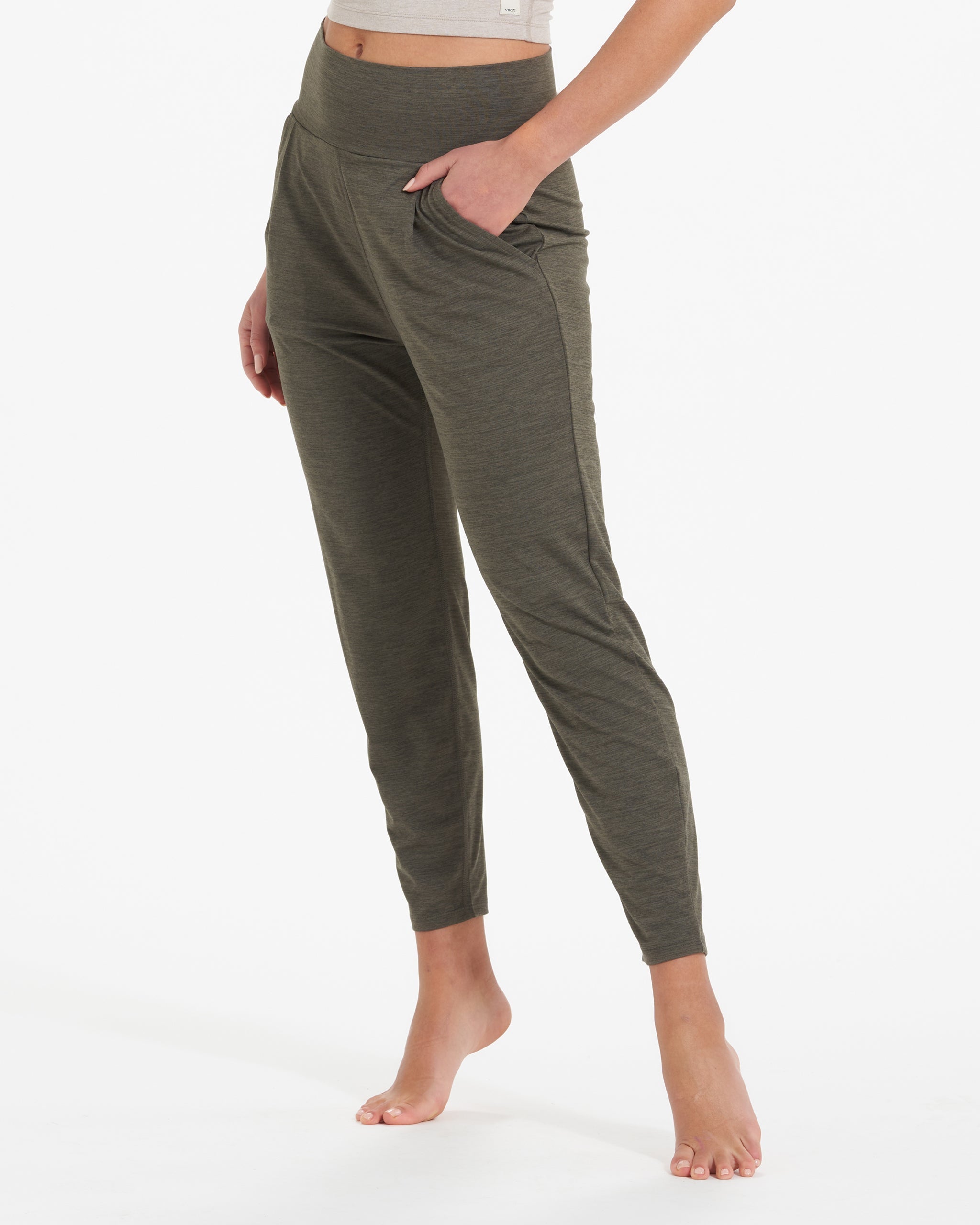 Lux At Ease Pant | Oregano Heather - Image 2