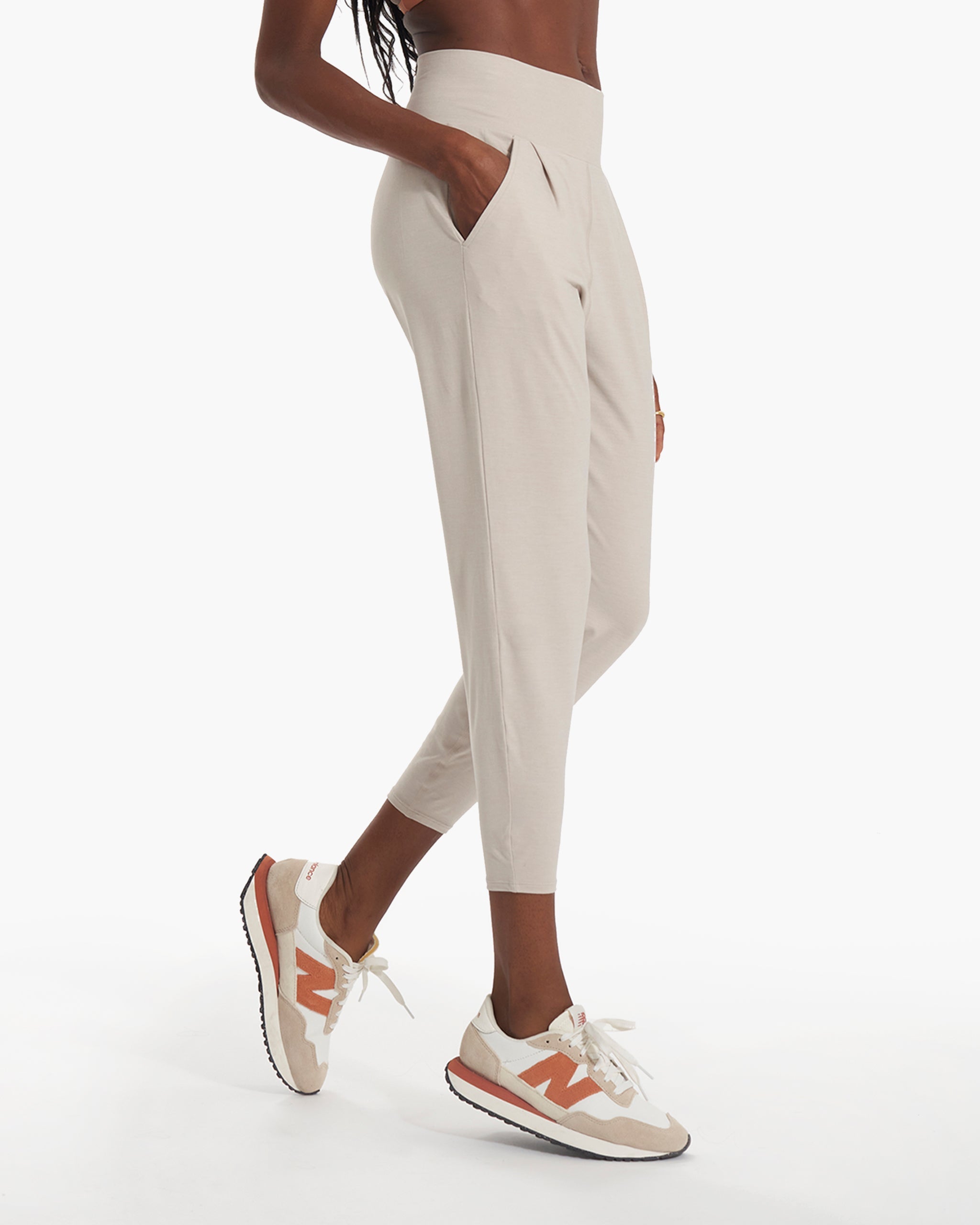 Lux At Ease Pant | Suede Heather - Image 2