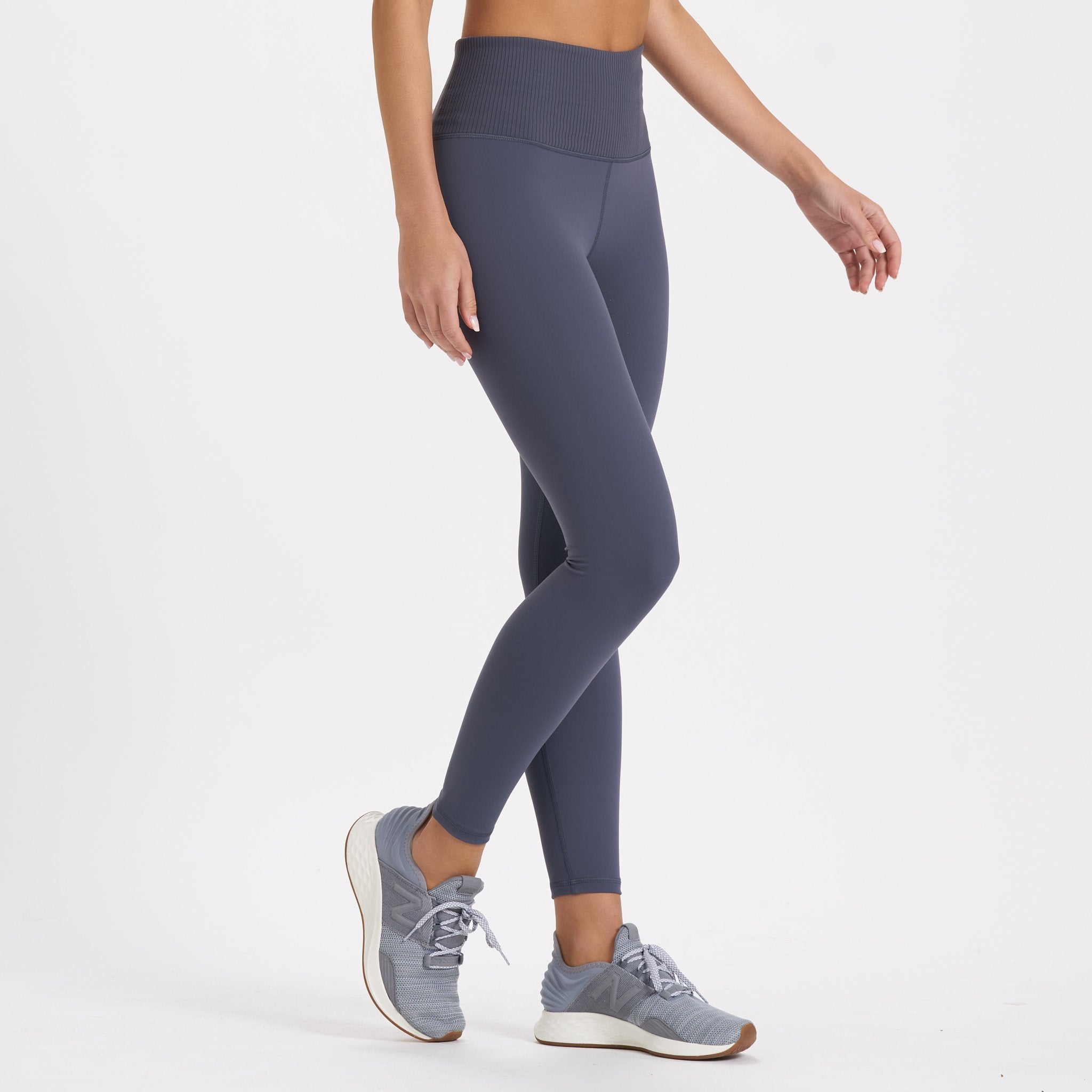 Rib Studio Legging | Azure - Image 2