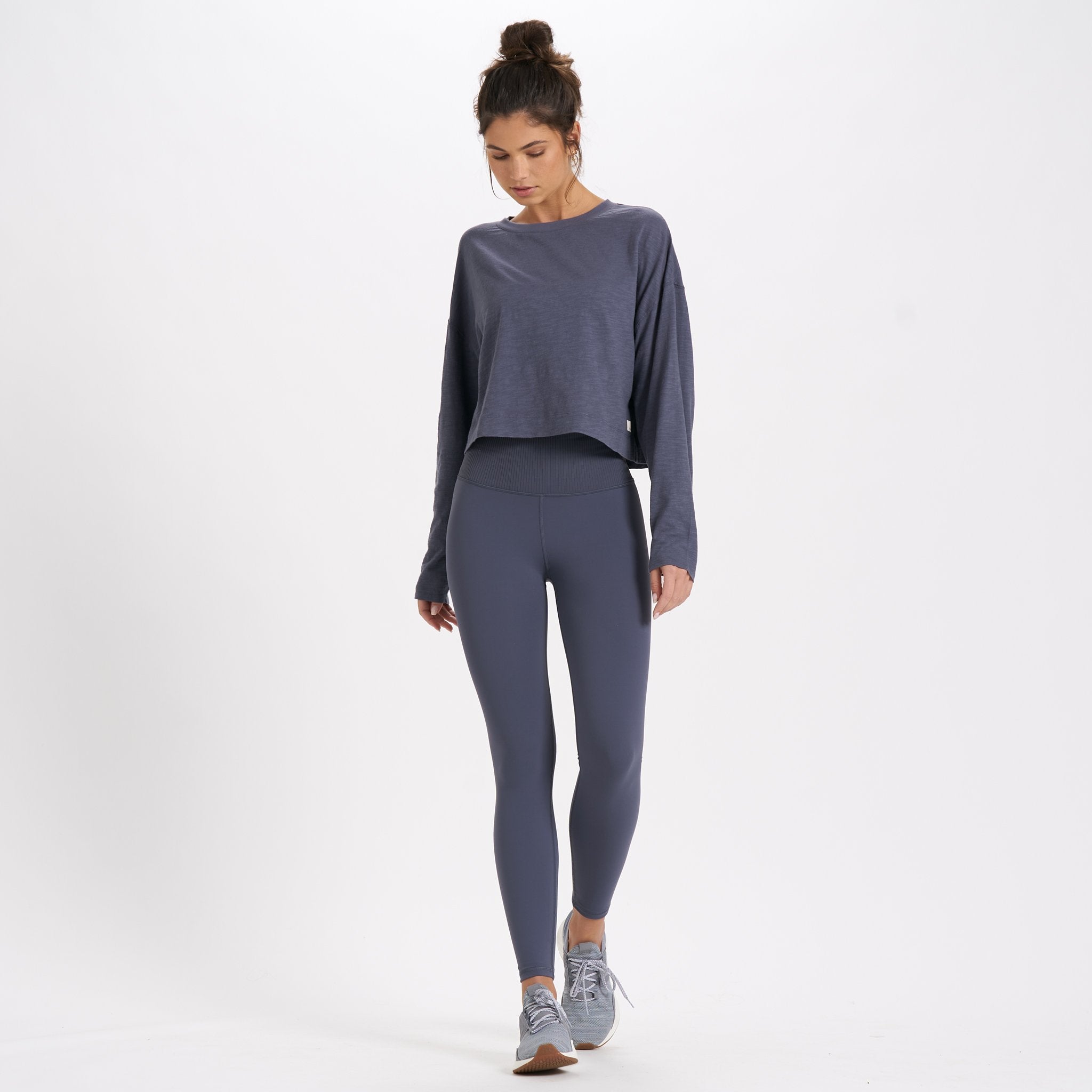 Rib Studio Legging | Azure - Image 4