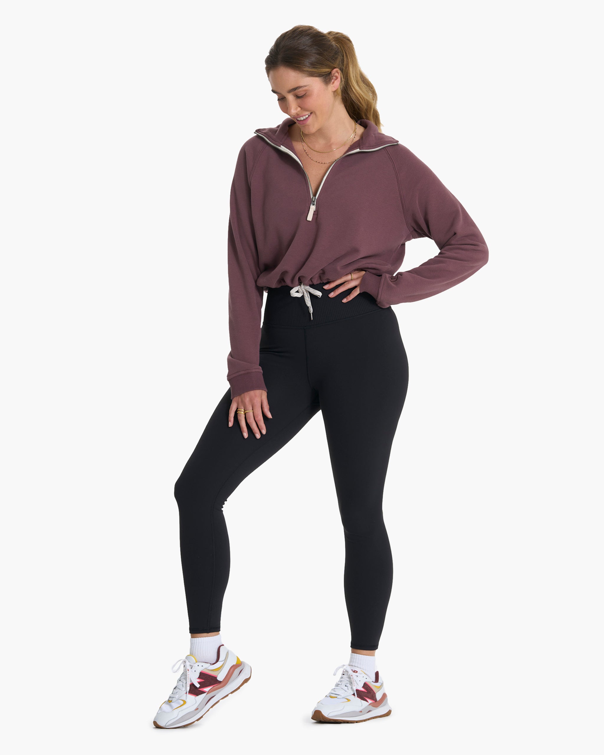 Rib Studio Legging | Black - Image 4