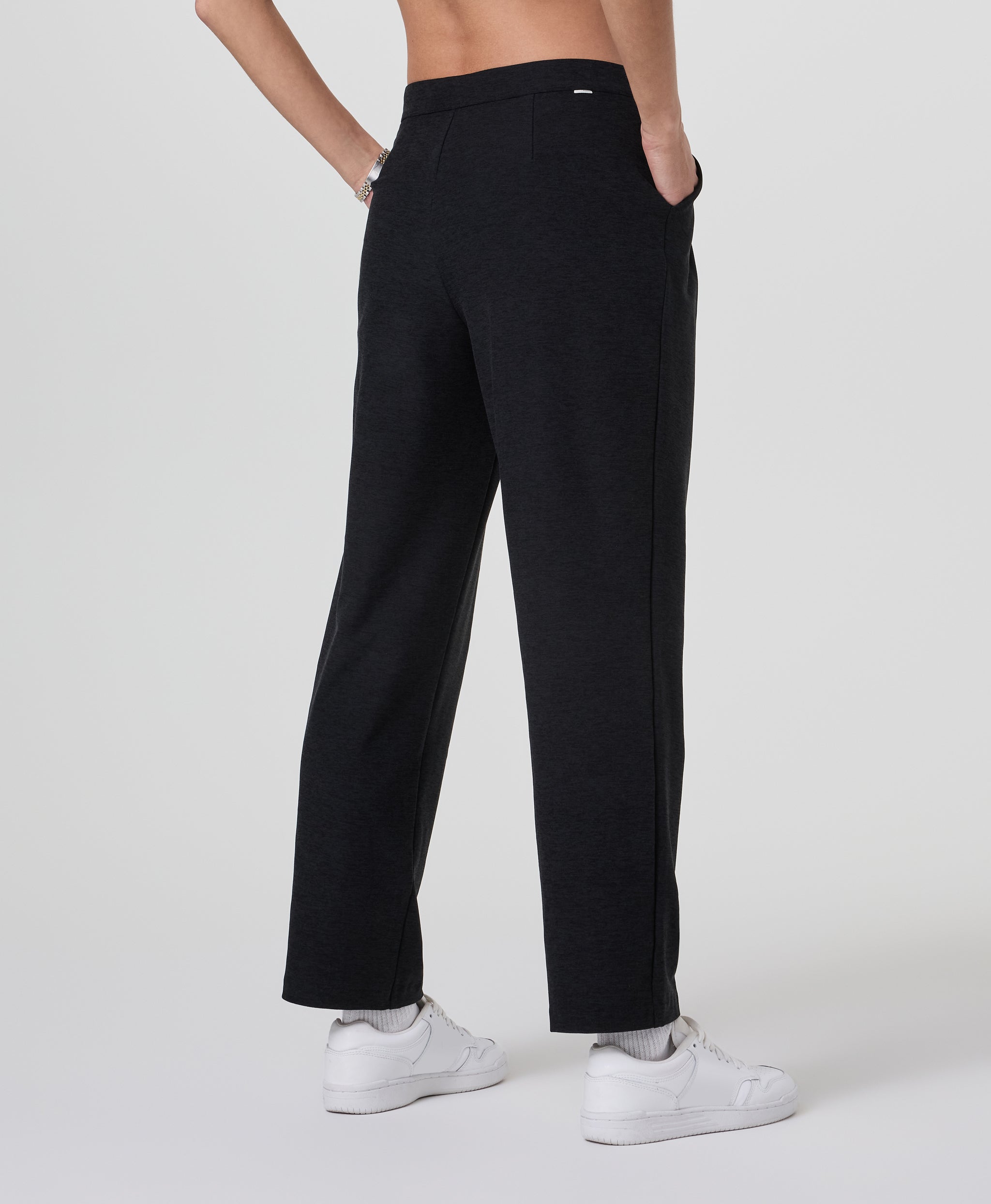 Elevation Ankle Trouser | Black Heather - Image 3