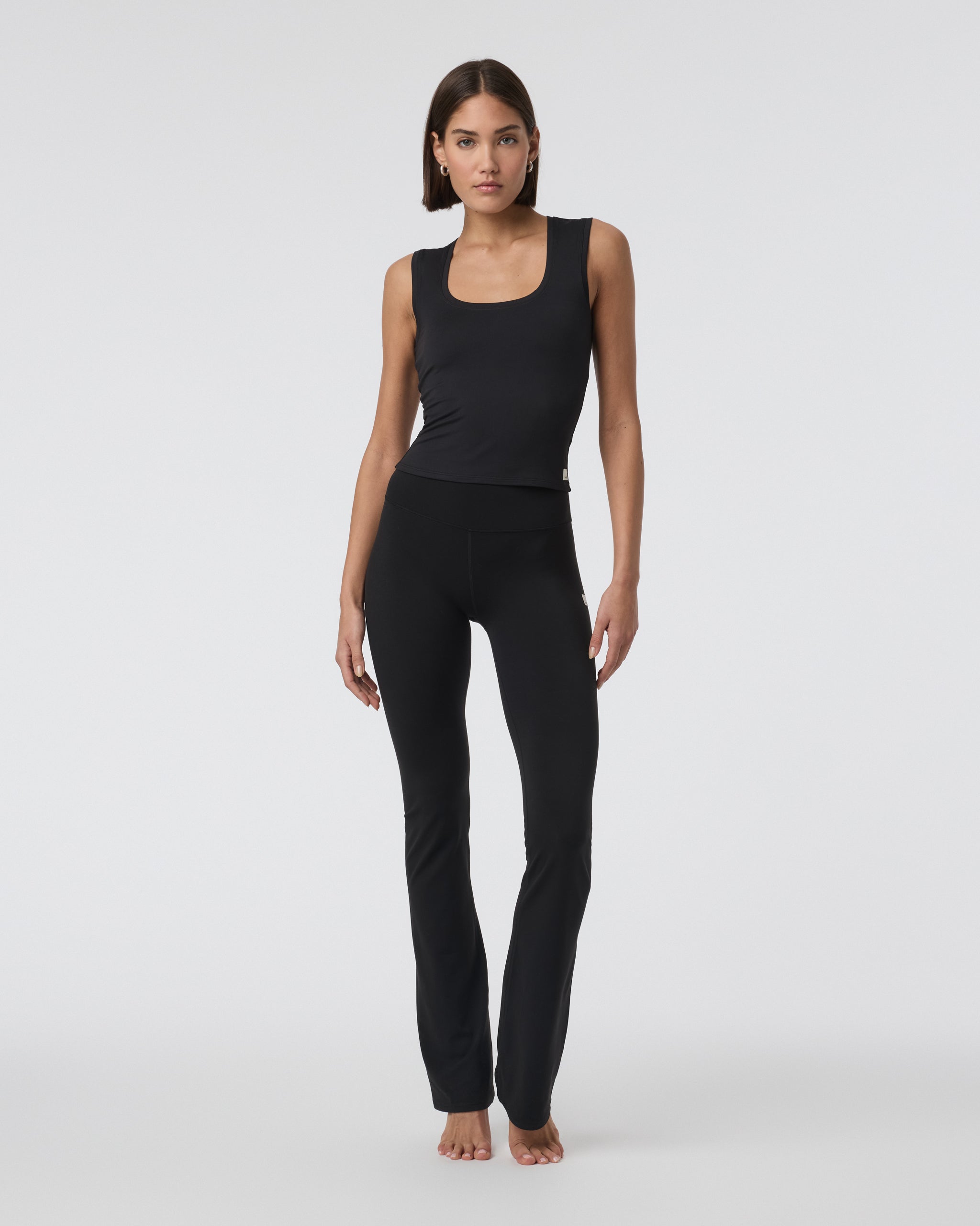 Vuori AllTheFeels™ Slim Flare - Long | Black - Image 2