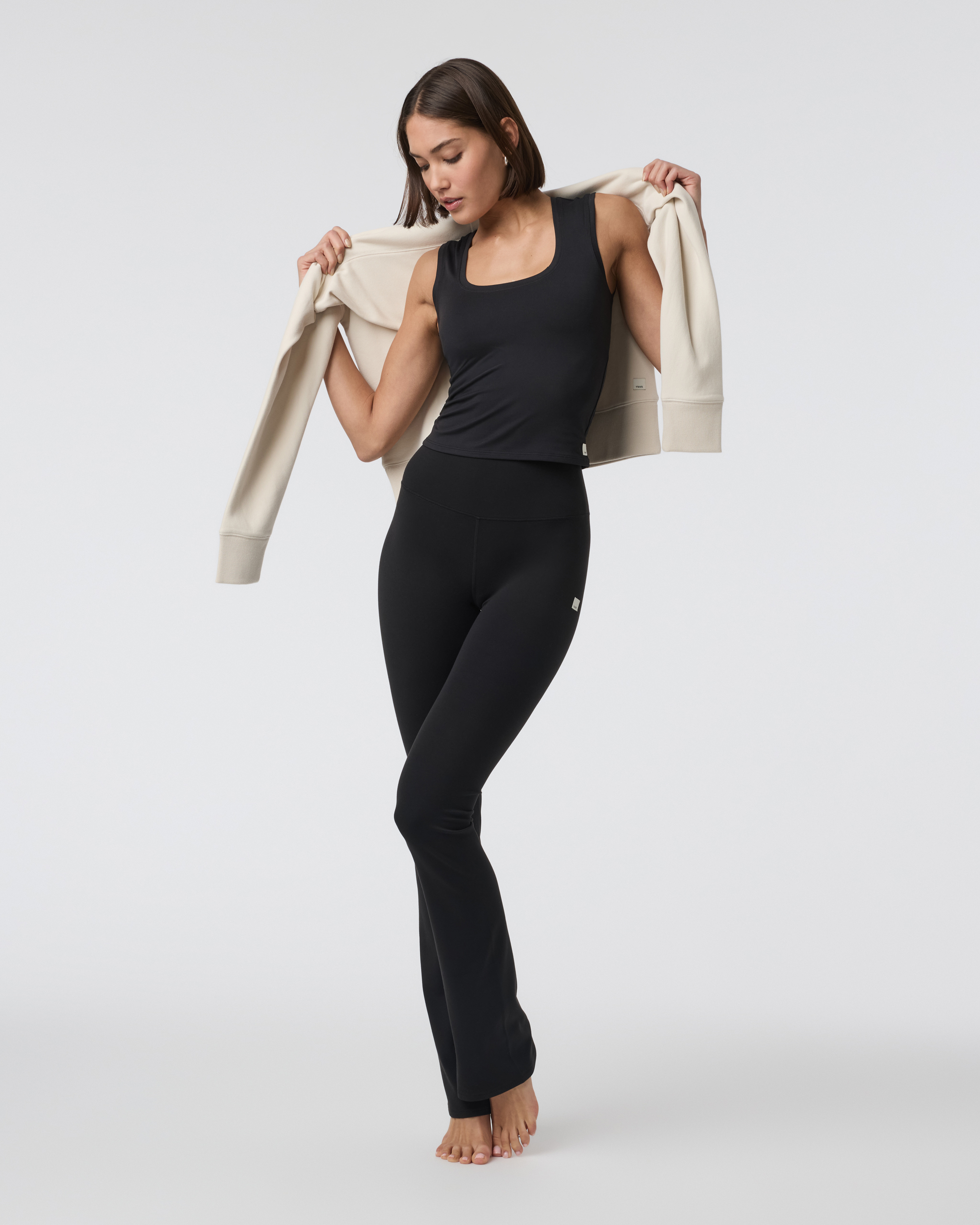 Vuori AllTheFeels™ Slim Flare | Black - Image 6