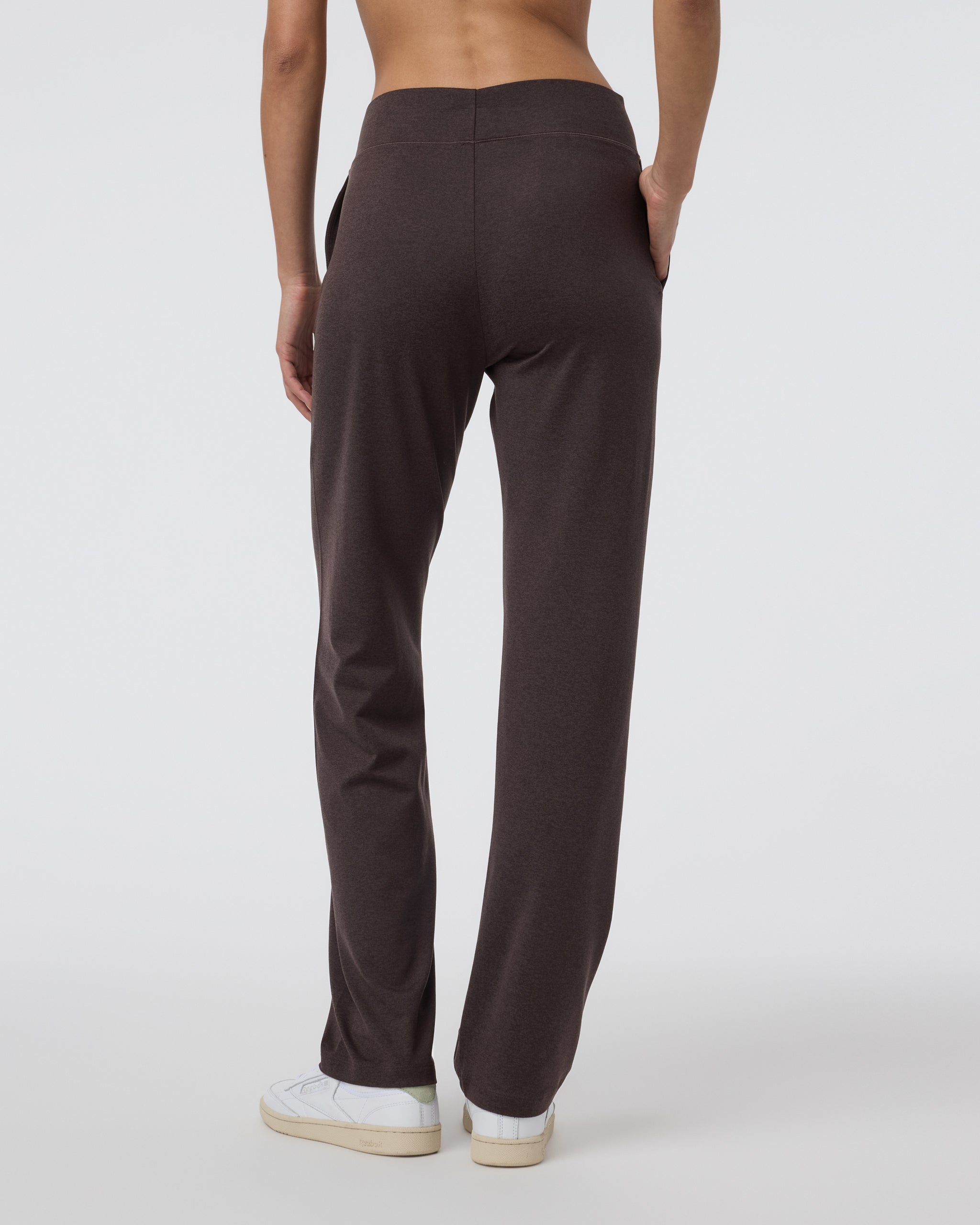 Halo Straight Leg Trouser | Java Heather - Image 3