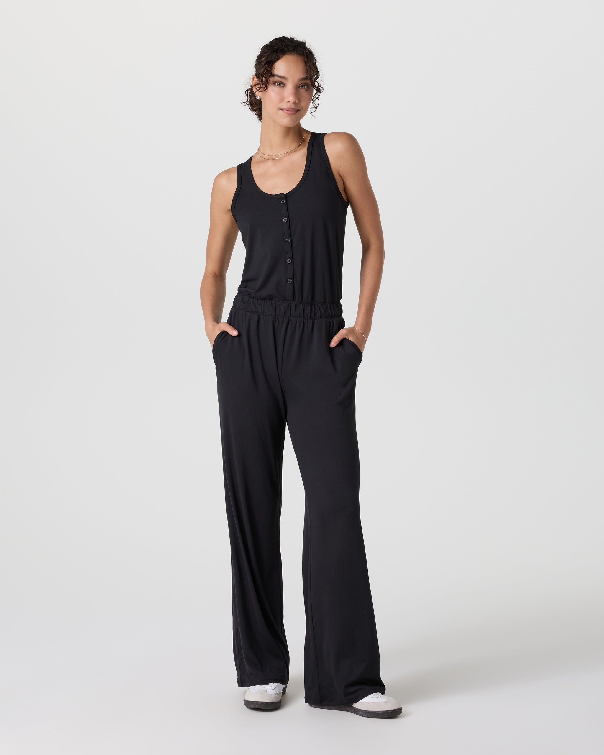 Lux Shores Jumpsuit | Black