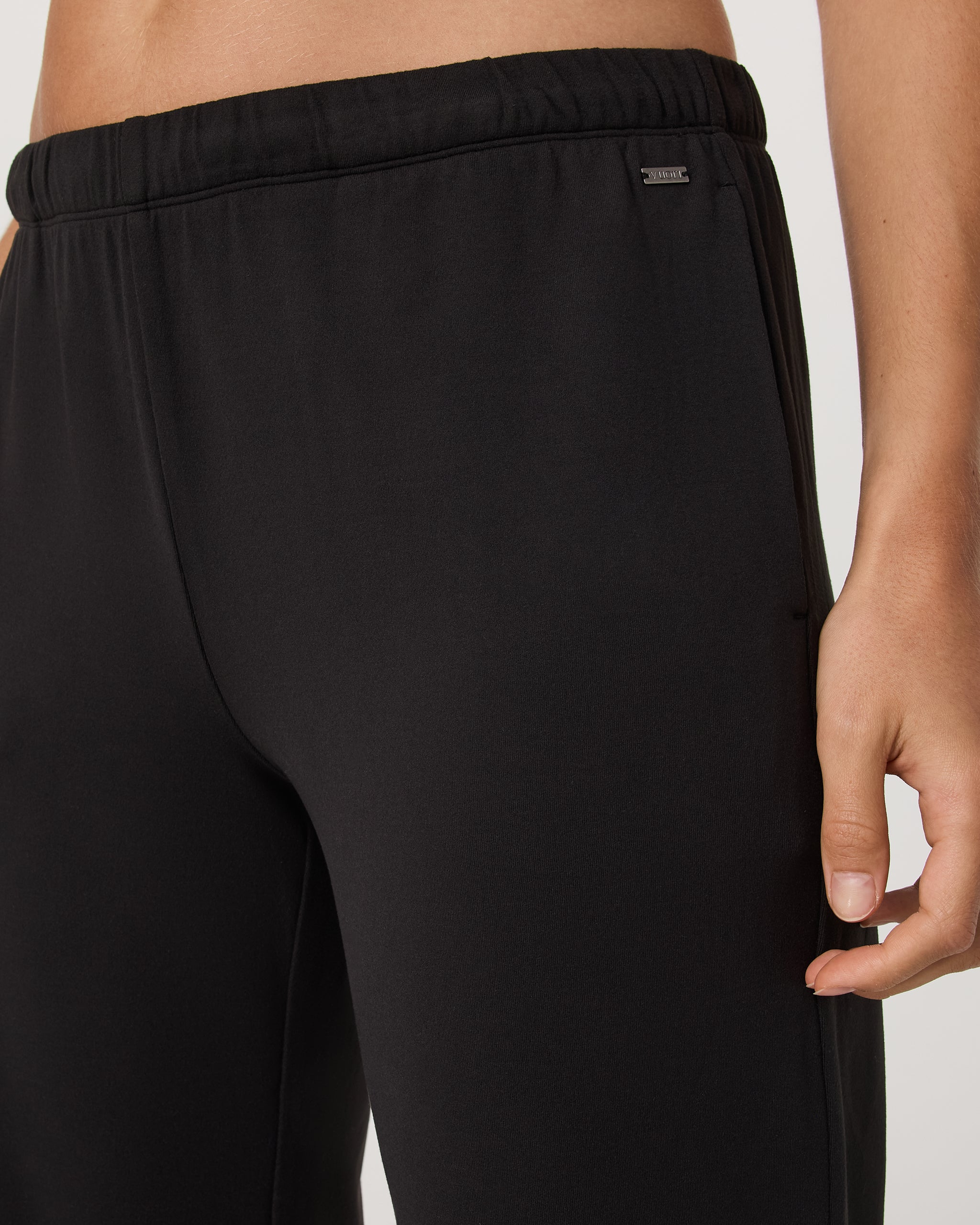 Halo Modern Straight Leg Pant-Long | Solid Black - Image 4