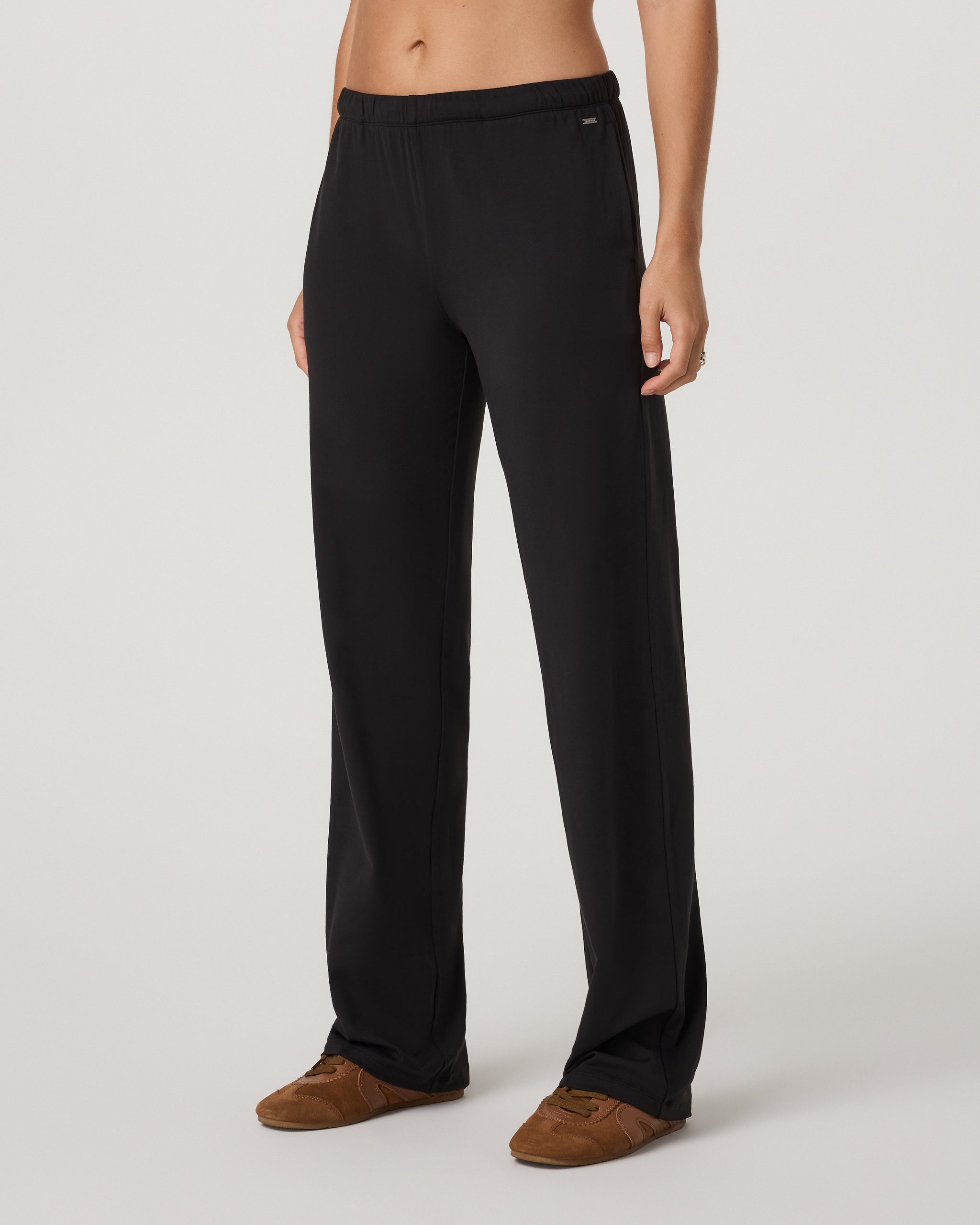 Halo Modern Straight Leg Pant-Long | Solid Black - Image 5