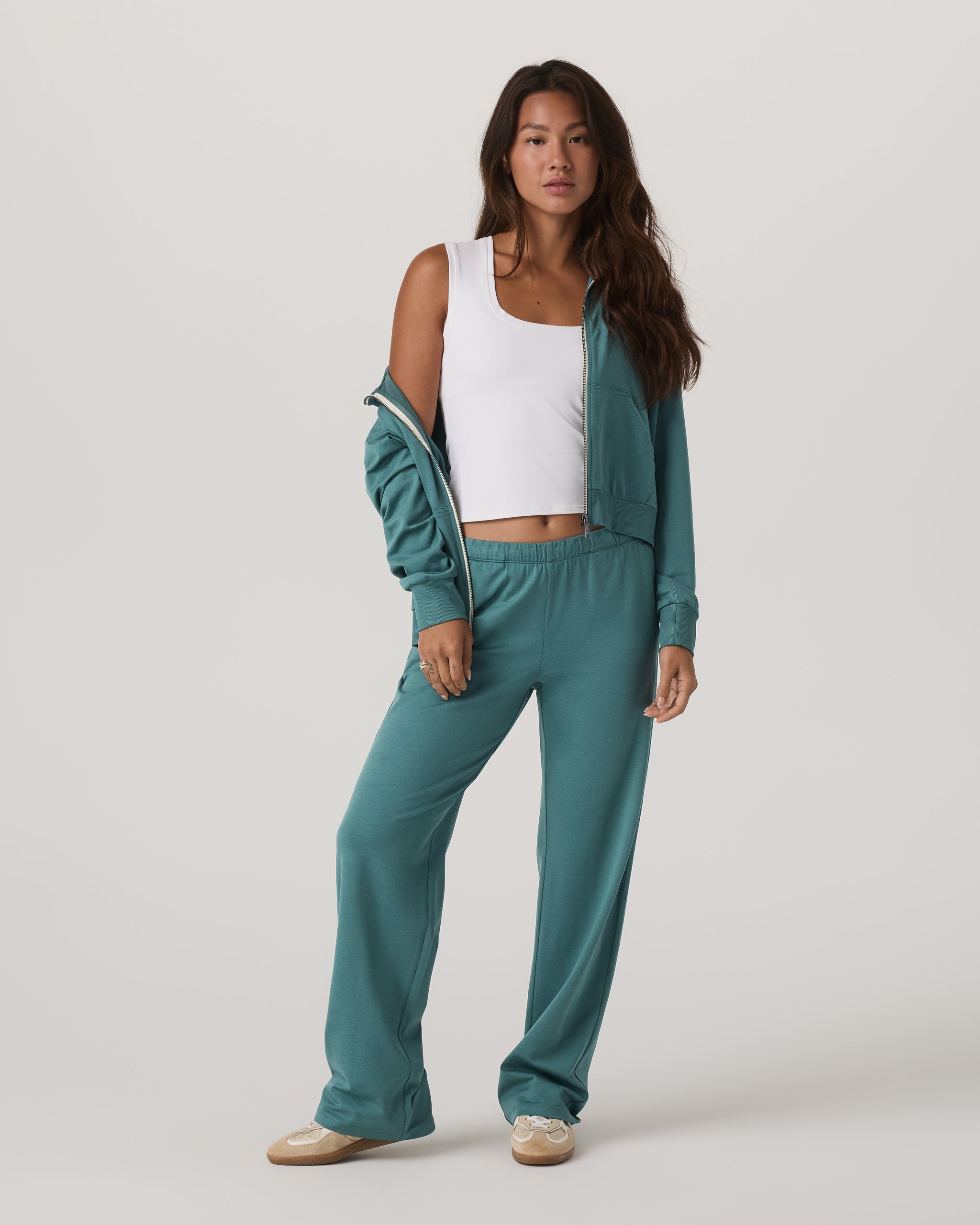 Halo Modern Straight Leg Pant-Short | Bluegrass Heather - Image 4