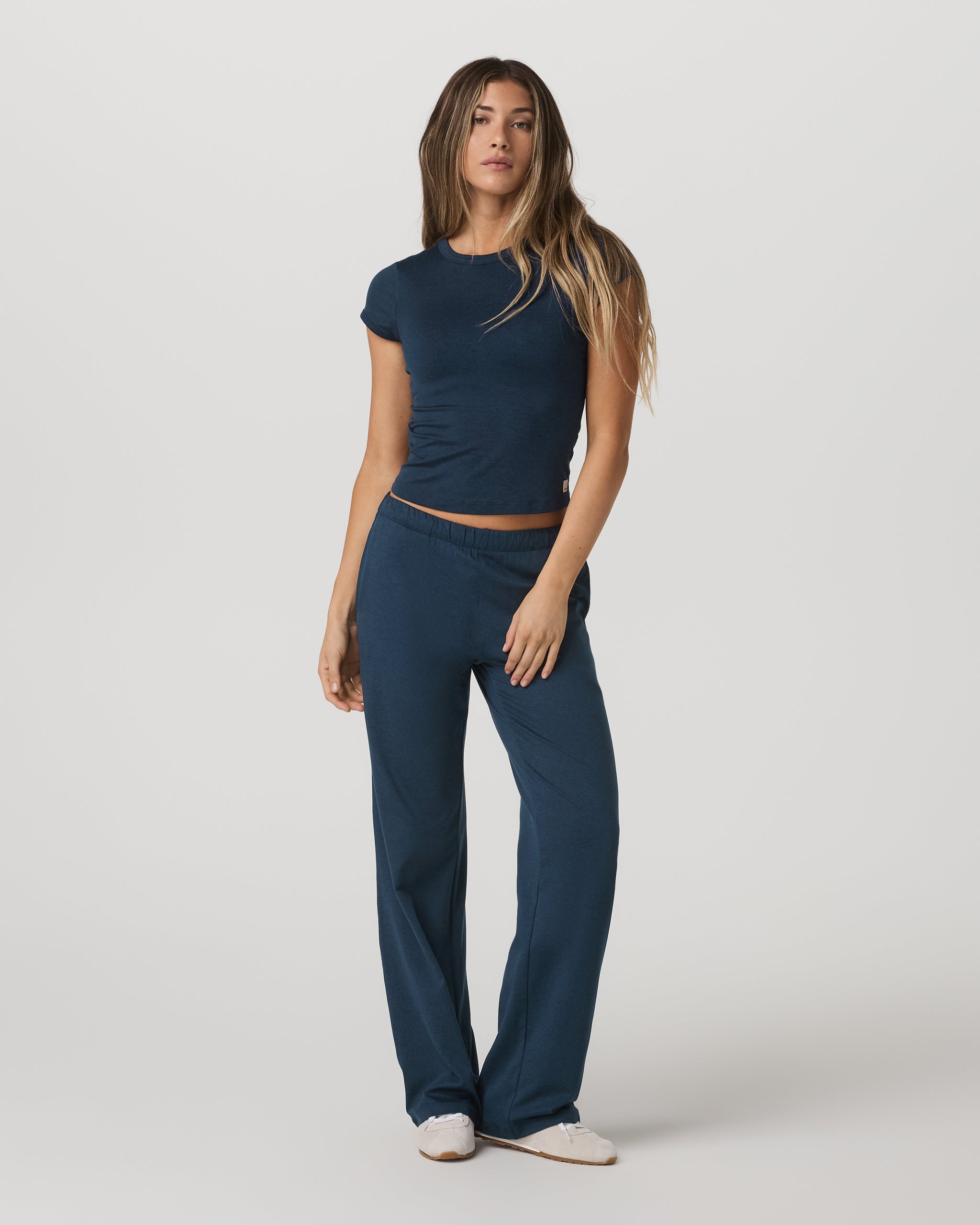 Halo Modern Straight Leg Pant | Blue Coast Heather - Image 4