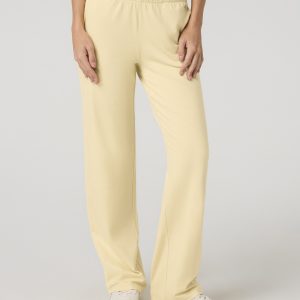 Halo Modern Straight Leg Pant | Lemon Snap Heather