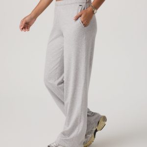 Halo Modern Straight Leg Pant-Short | Pale Grey Heather