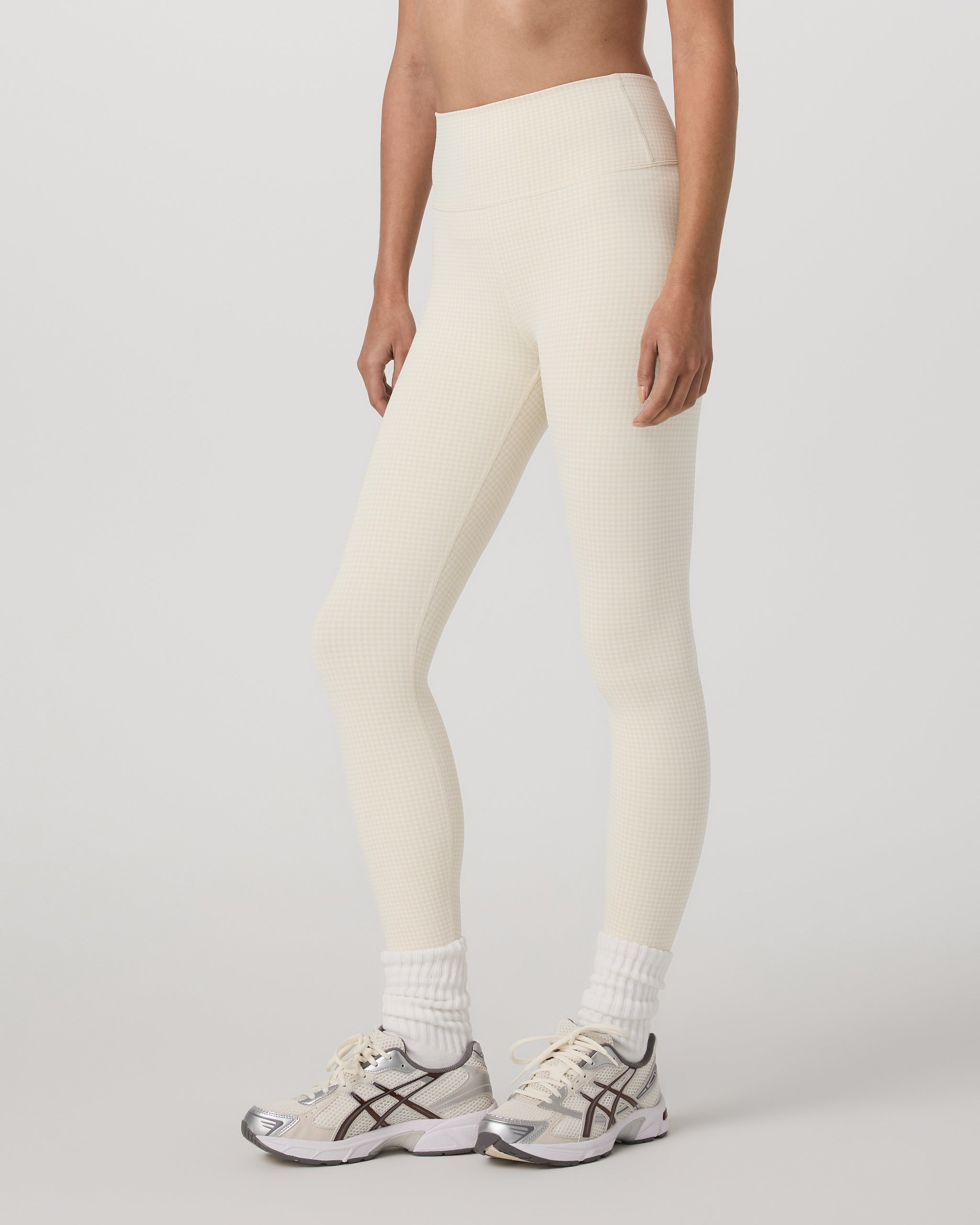Micro Houndstooth Legging | Natural Micro Houndstooth - Image 2