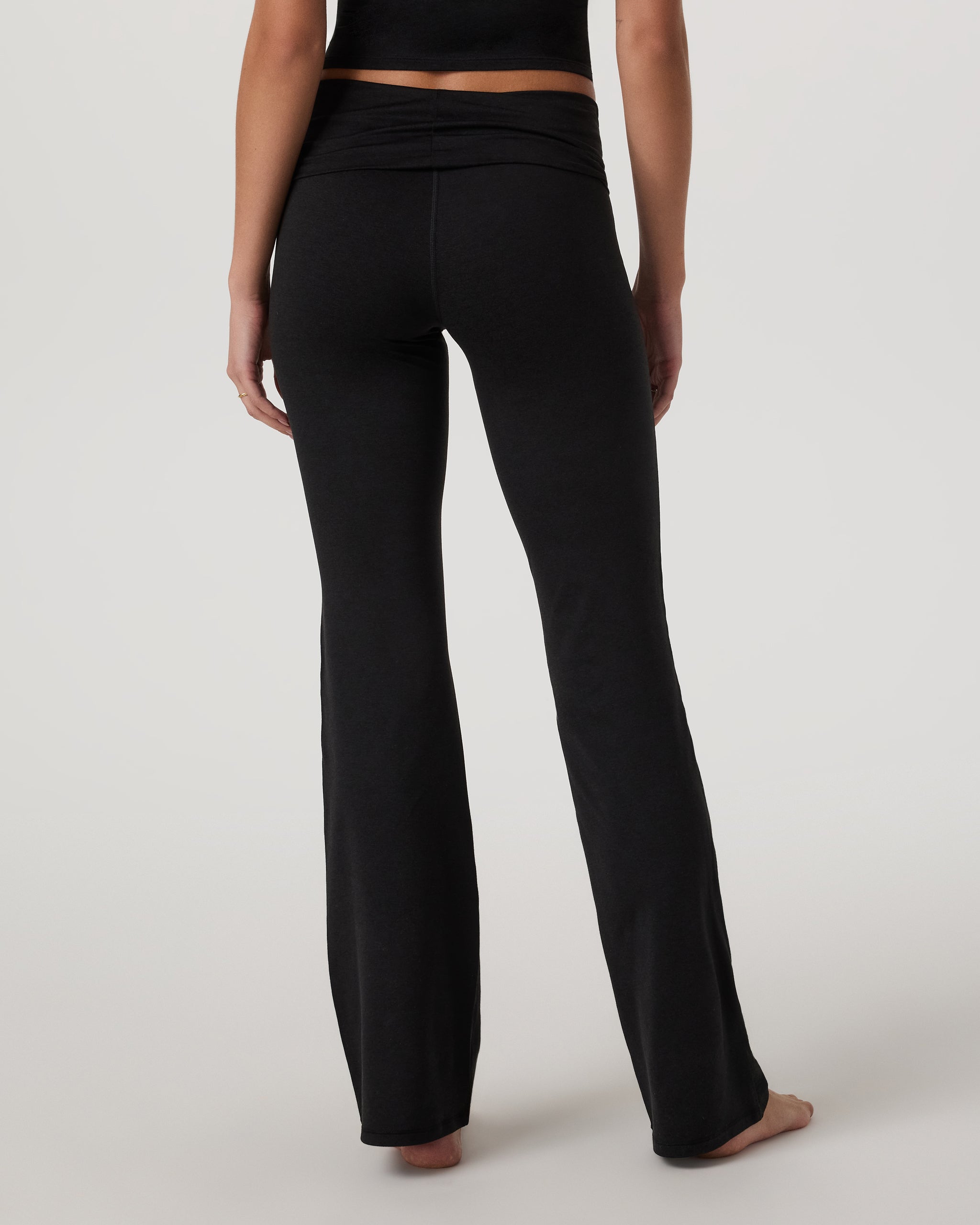 Halo Foldover Pant | Black Heather - Image 3