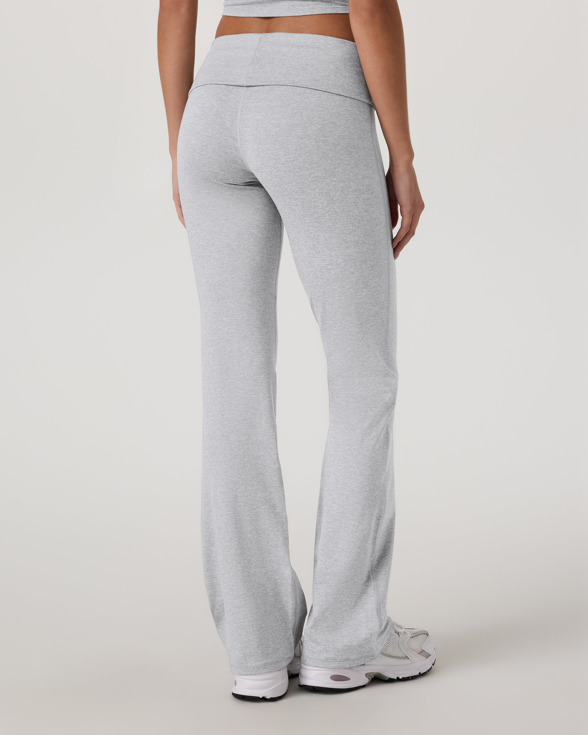 Halo Foldover Pant | Pale Grey Heather - Image 3