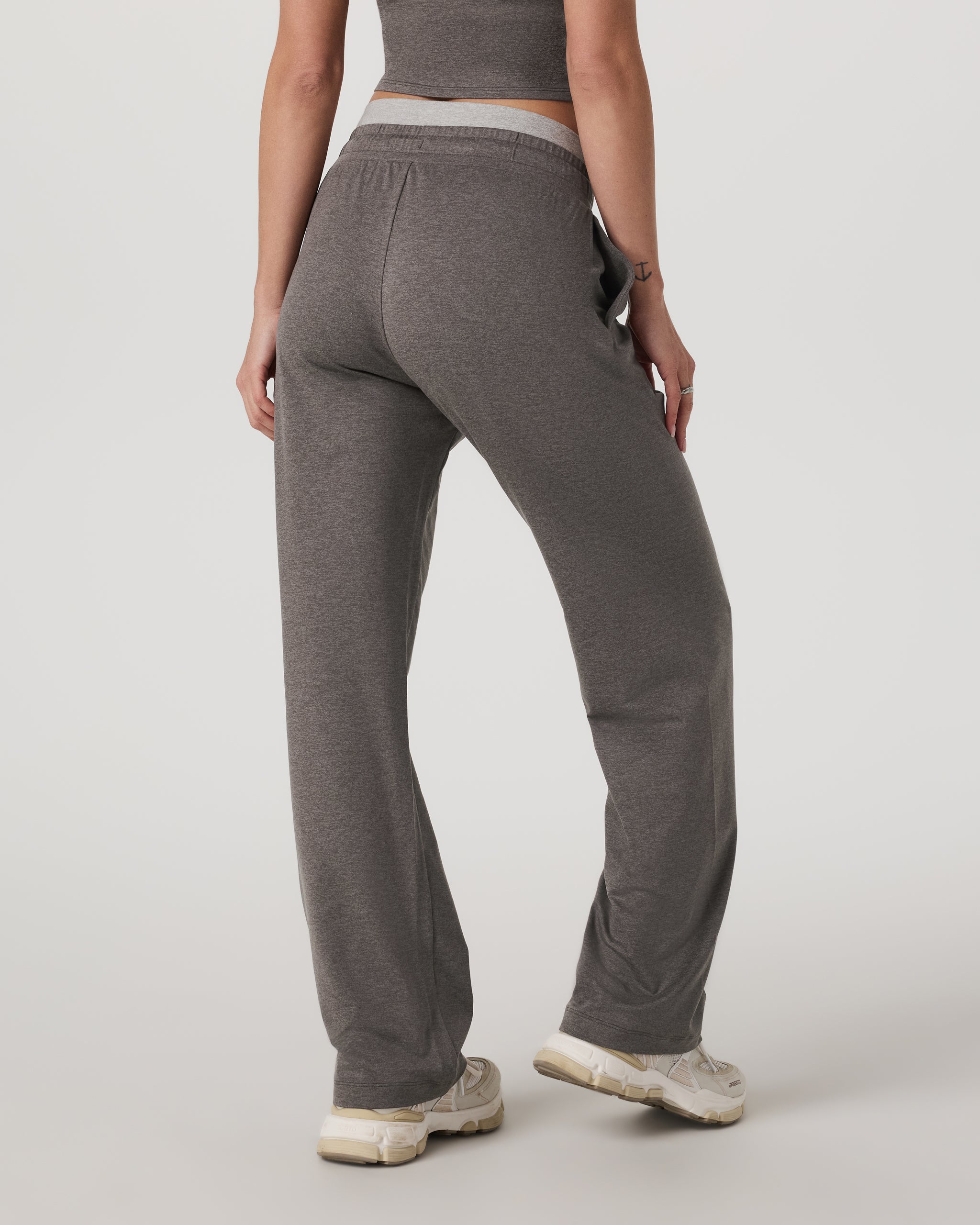 Halo Warm Up Straight Leg Pant | Chia Heather - Image 3
