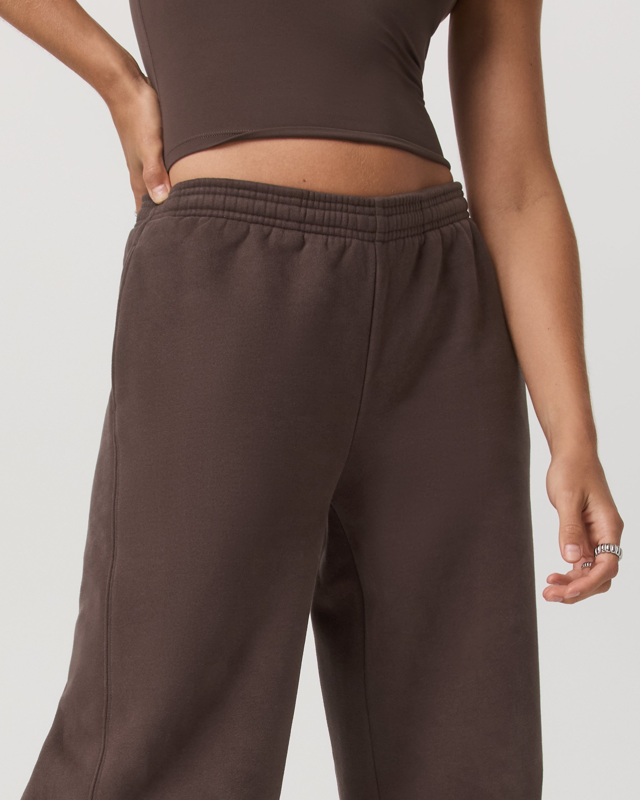 Restore Ultra Wideleg Sweatpant | Java - Image 5