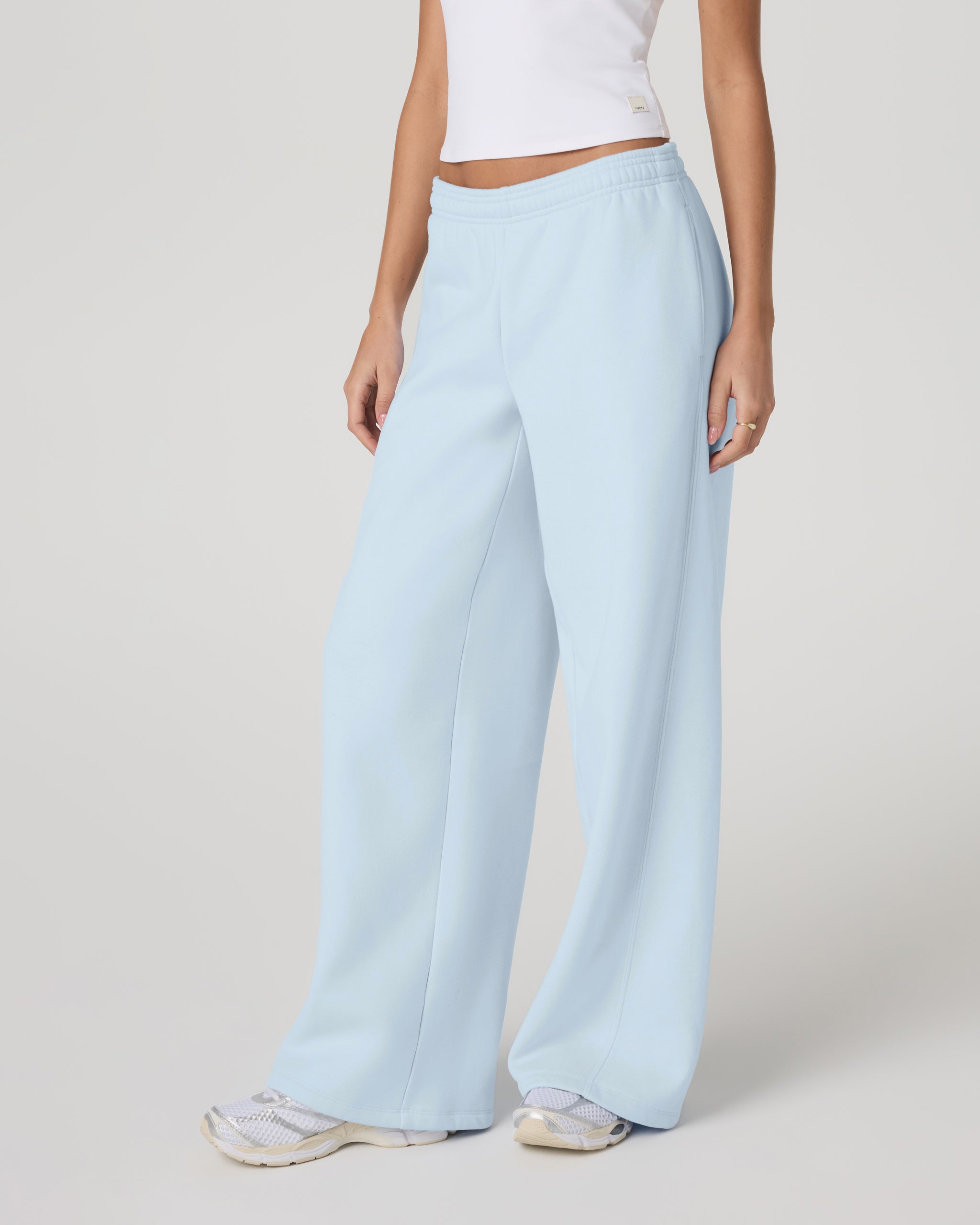 Restore Ultra Wideleg Sweatpant | Soft Sky - Image 2