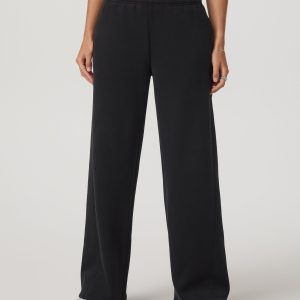 Restore Ultra Wideleg Sweatpant | Washed Black