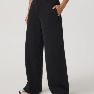 Restore Ultra Wideleg Sweatpant - Short | Washed Black